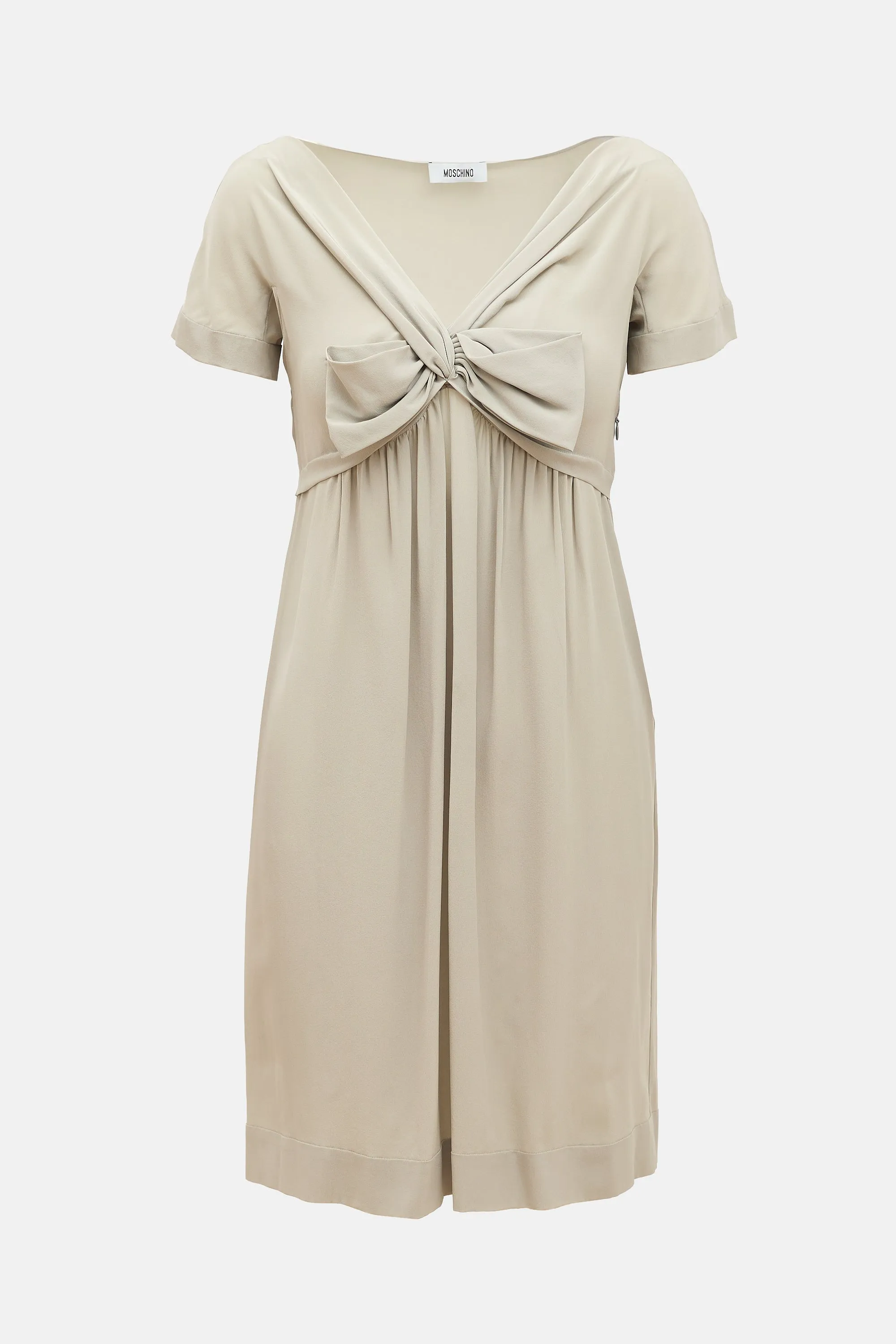 Vintage Silk Bow Dress sold by VSP Consignment