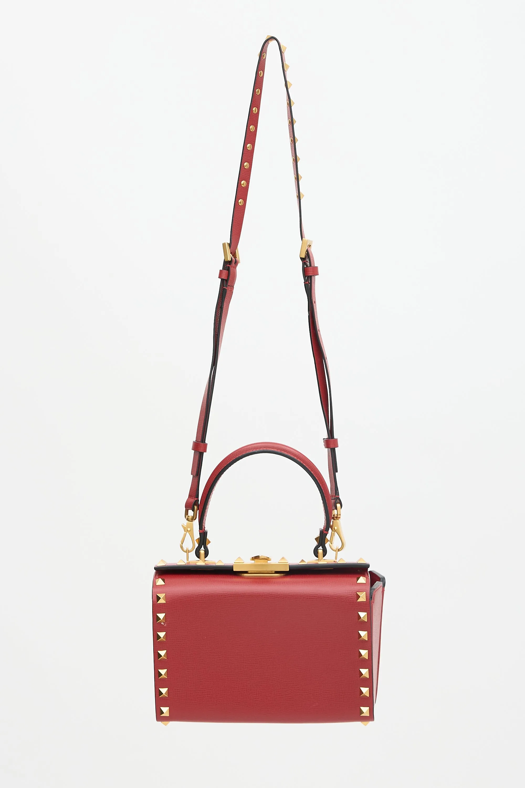 Leather Alcove Rockstud Box Bag sold by VSP Consignment product image thumbnail 2