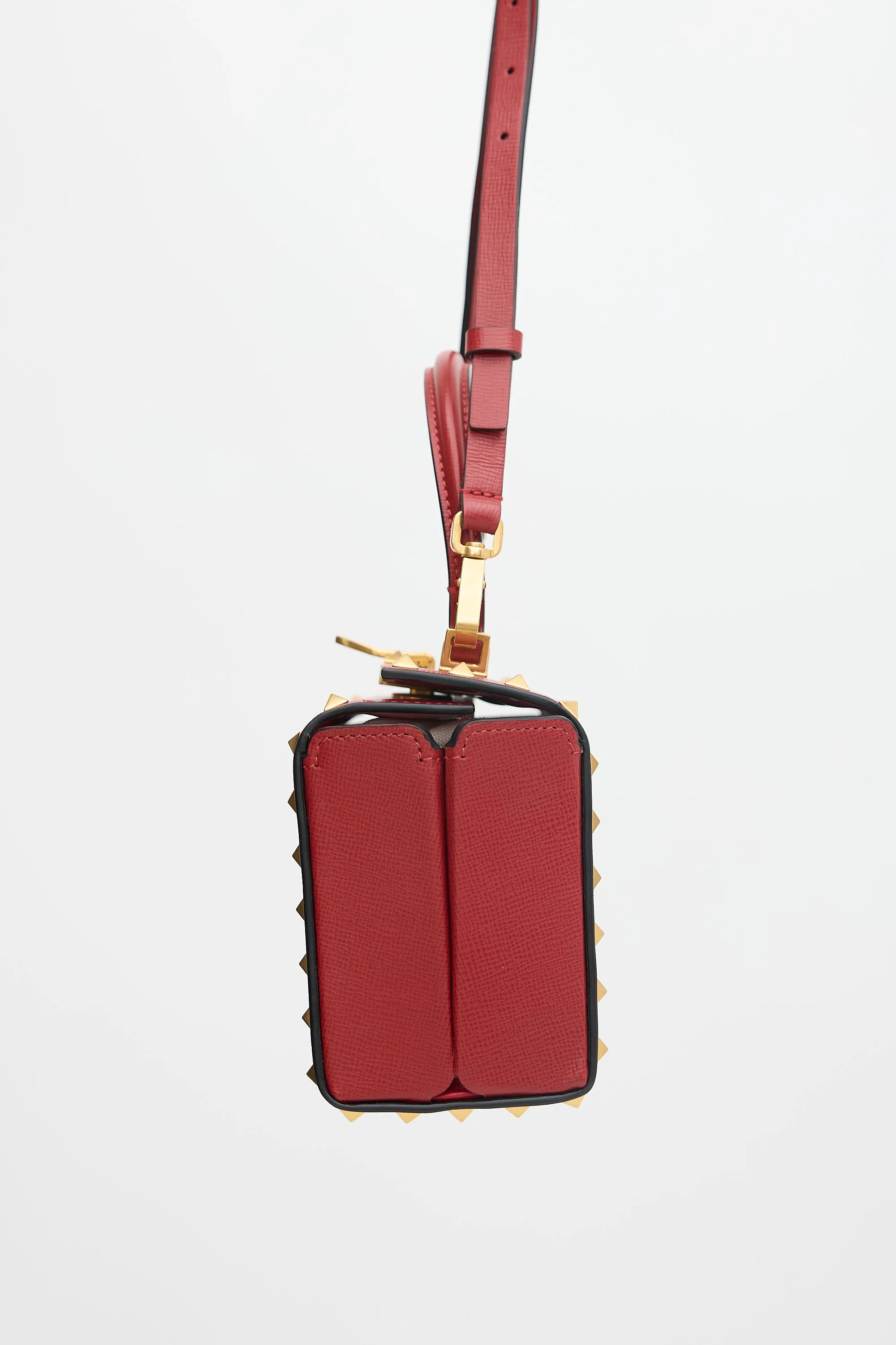 Leather Alcove Rockstud Box Bag sold by VSP Consignment product image thumbnail 3