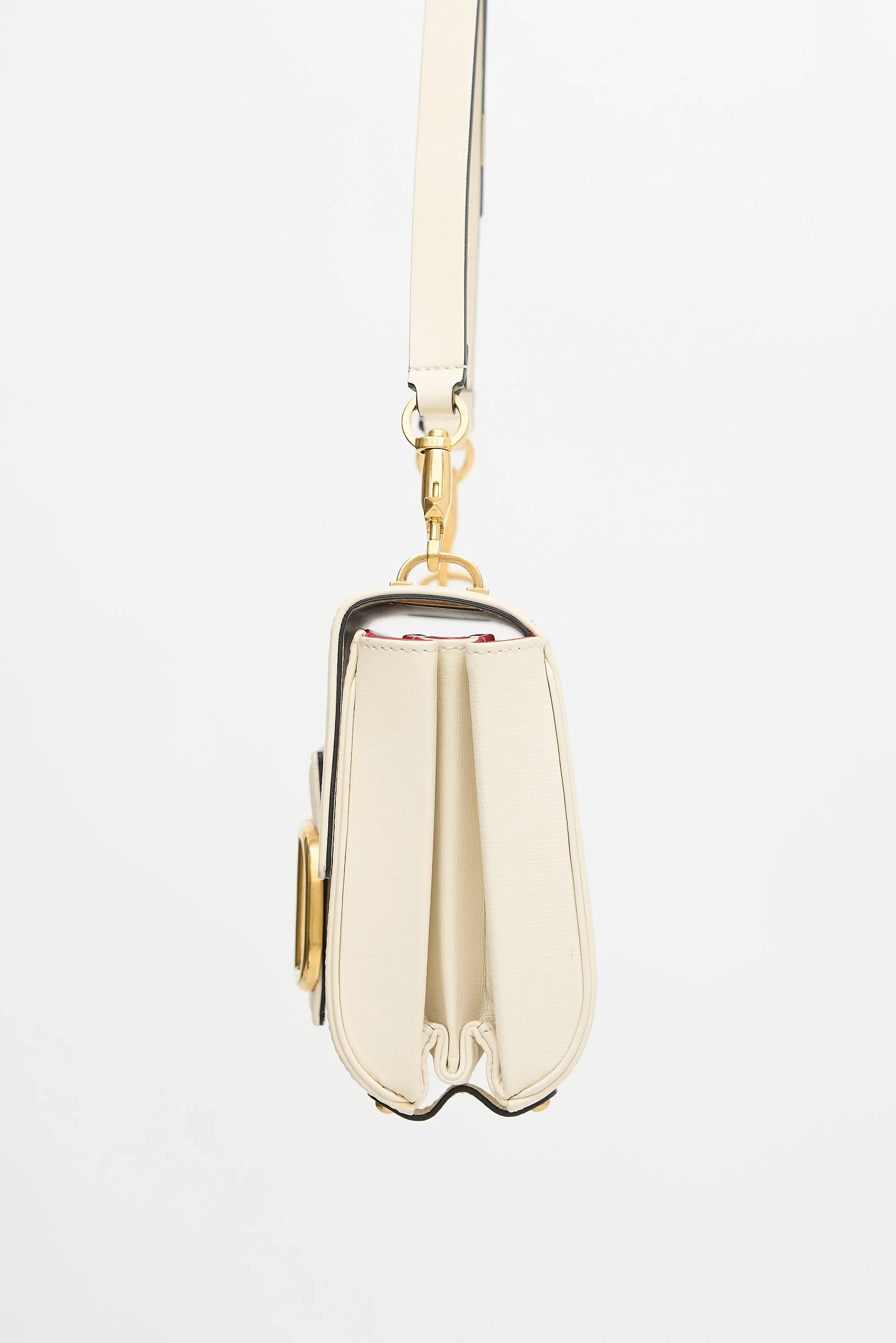Leather Stud Sign Bag sold by VSP Consignment product image thumbnail 4