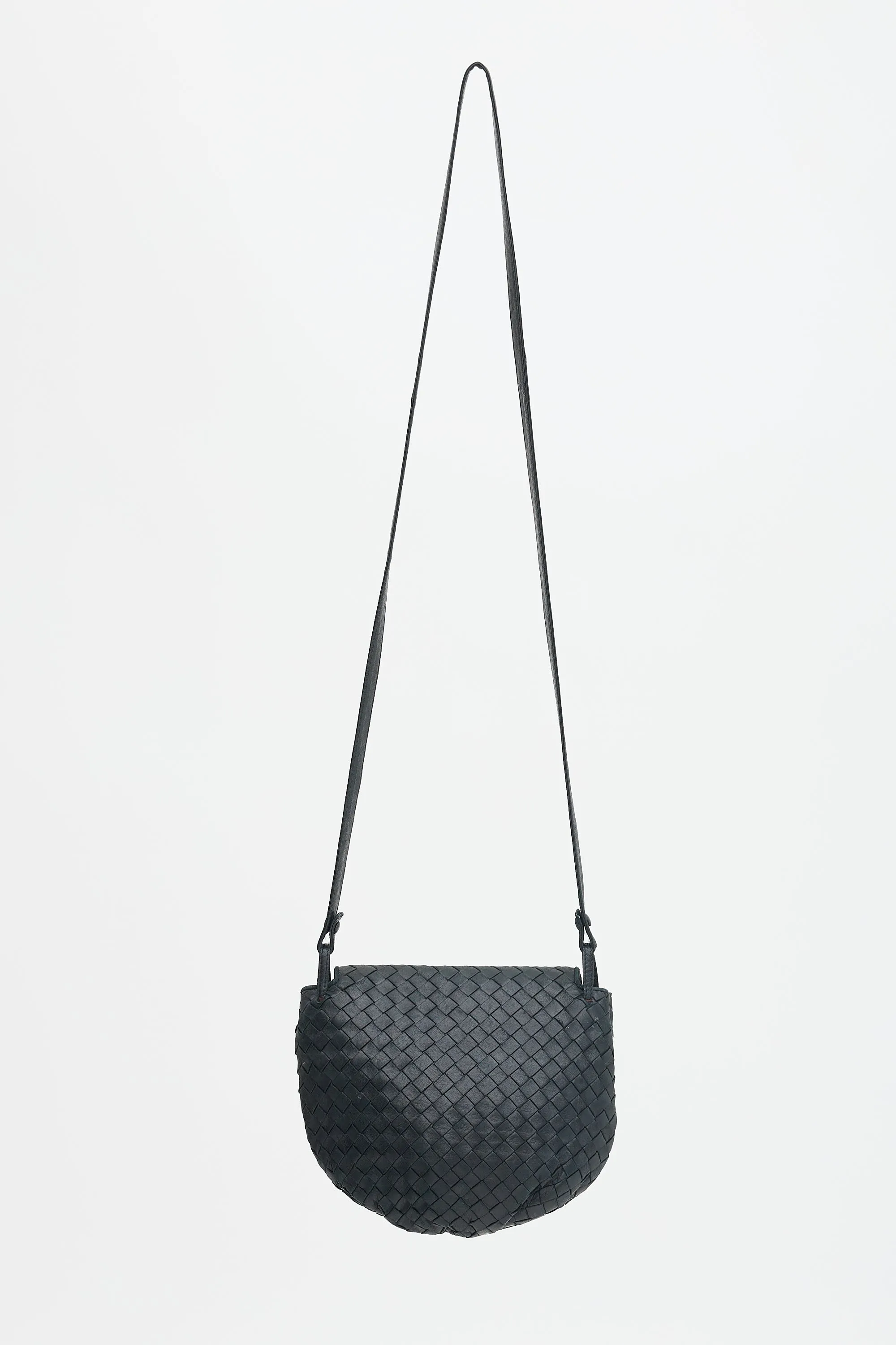 Leather Intrecciato Crossbody Bag sold by VSP Consignment product image thumbnail 2