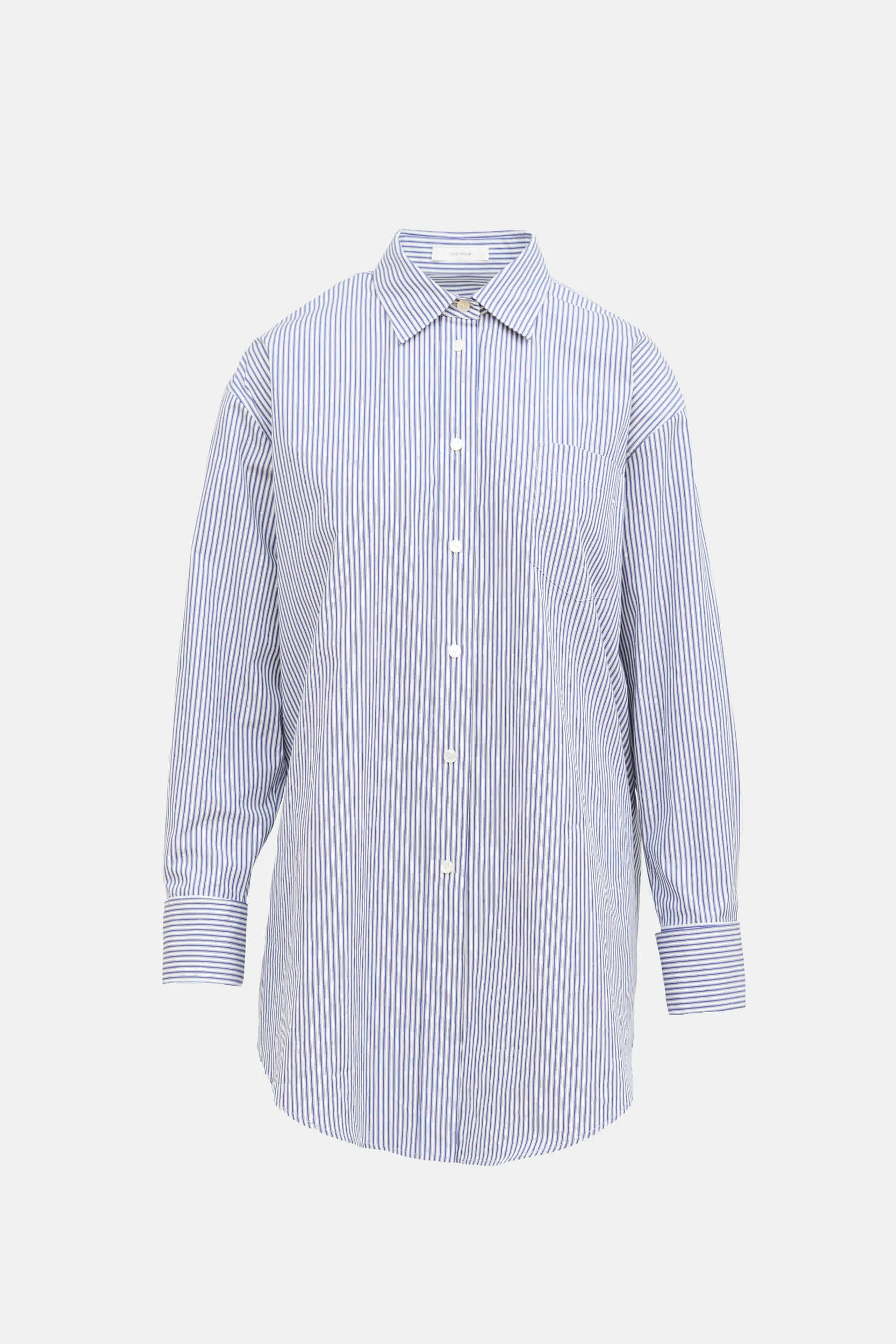 Striped Ment Poplin Shirt sold by VSP Consignment