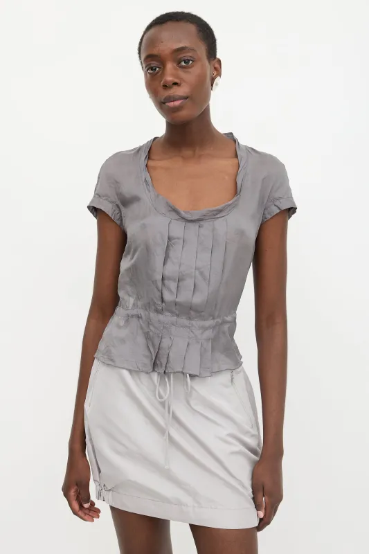 Vintage Sport Silk Blouse sold by VSP Consignment