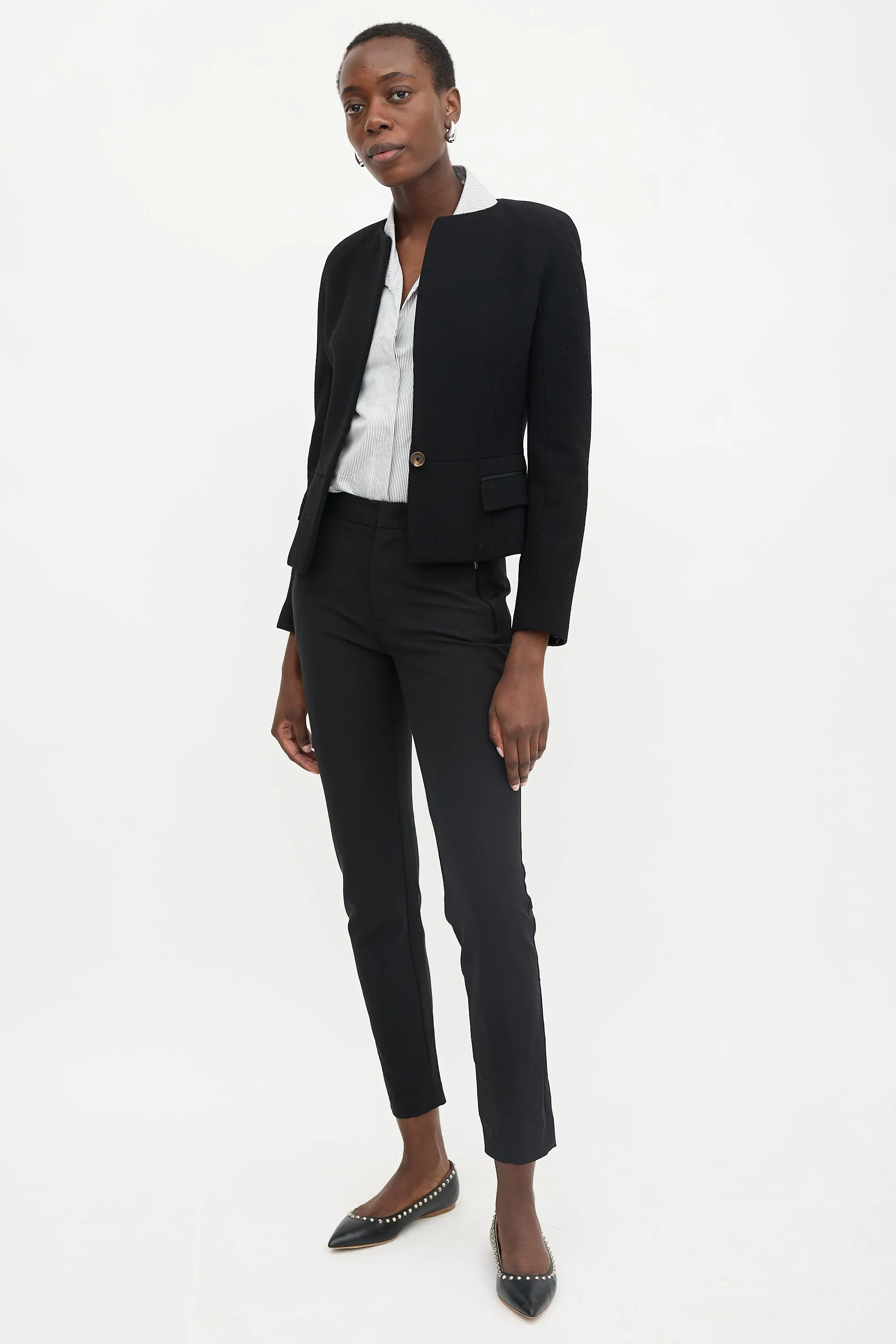 2000s Slim Leg Trouser sold by VSP Consignment product image thumbnail 2