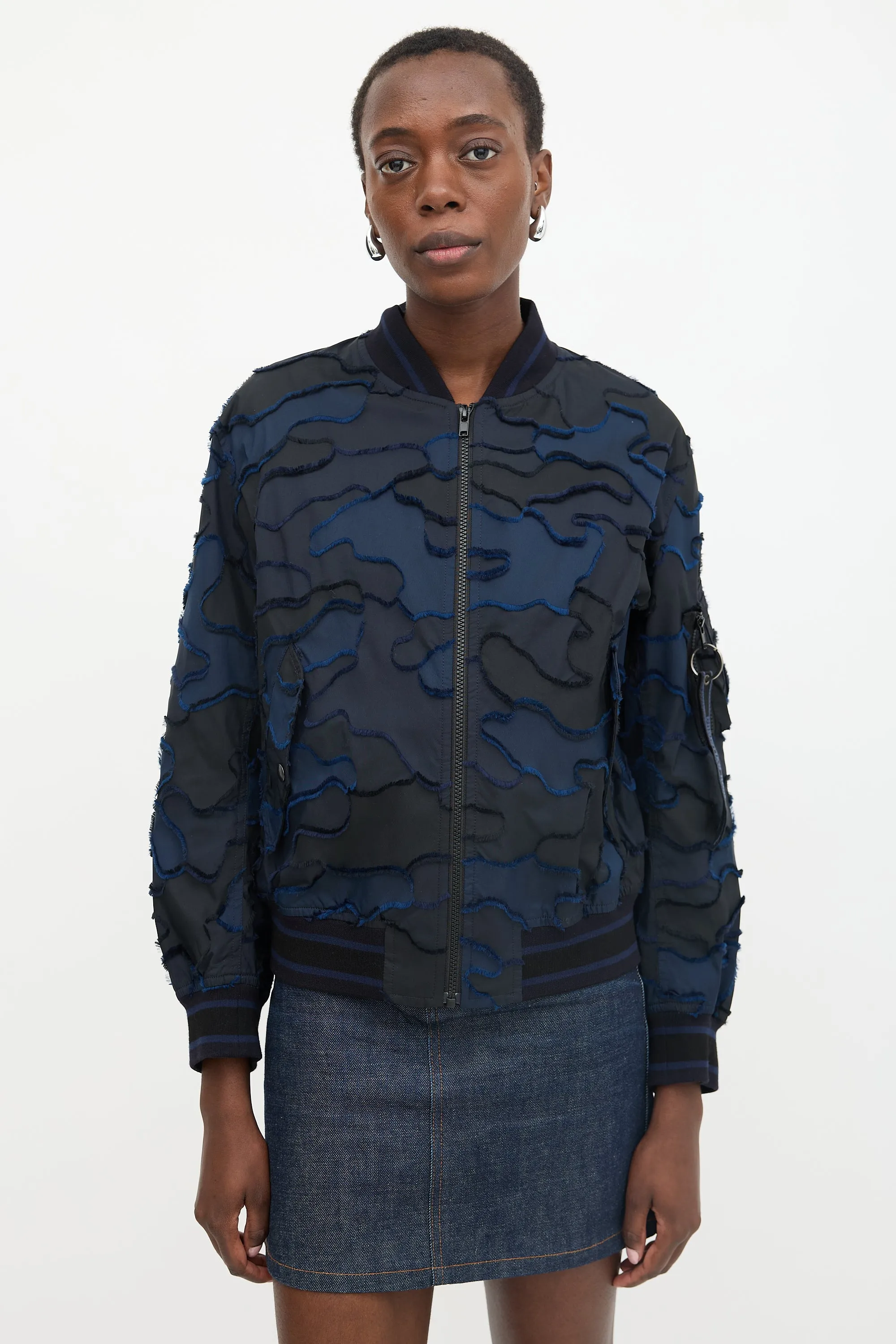 Cruise 2020 Textured Bomber Jacket sold by VSP Consignment