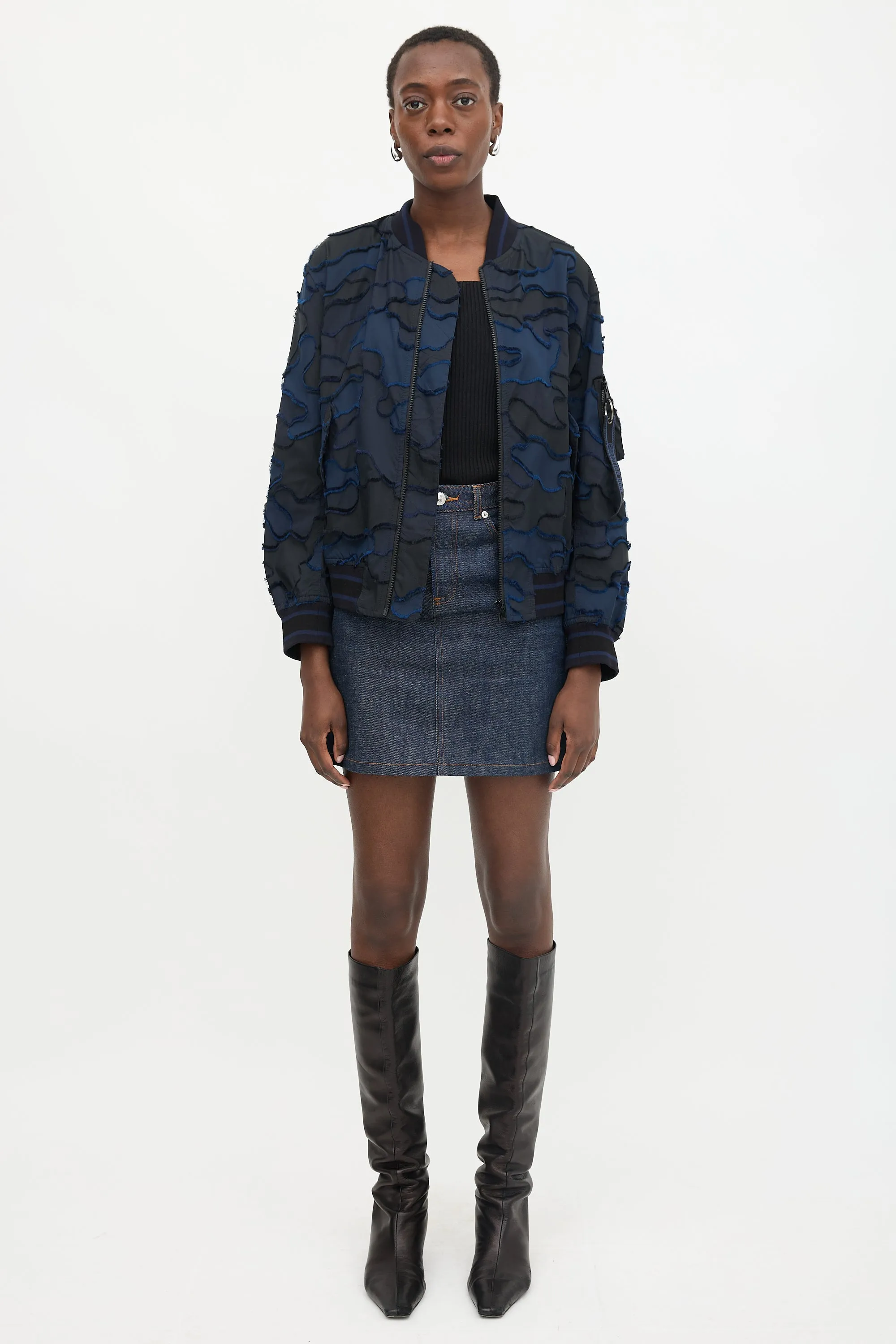 Cruise 2020 Textured Bomber Jacket sold by VSP Consignment product image thumbnail 2