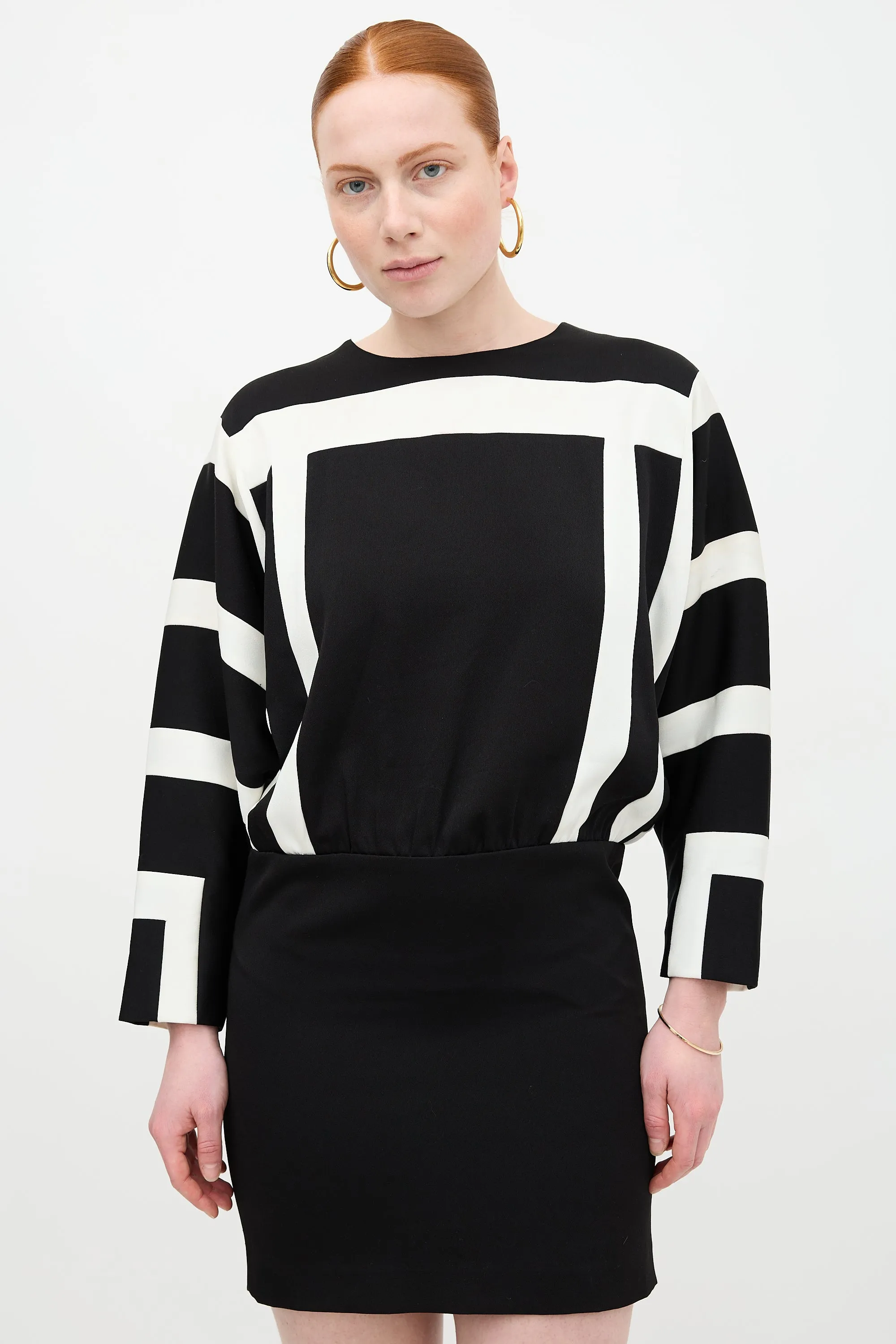 Monochrome Shift Dress sold by VSP Consignment product image thumbnail 2