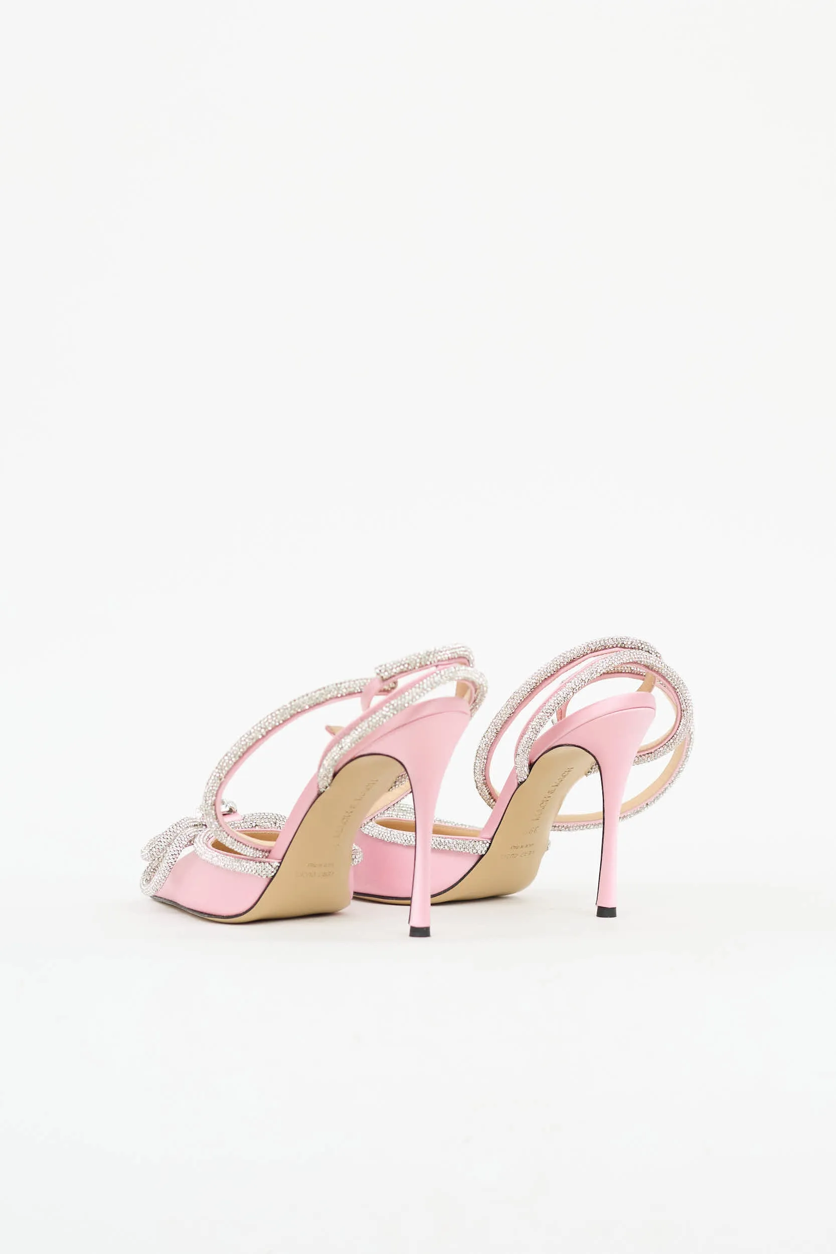 Satin Double Bow Heel sold by VSP Consignment product image thumbnail 4