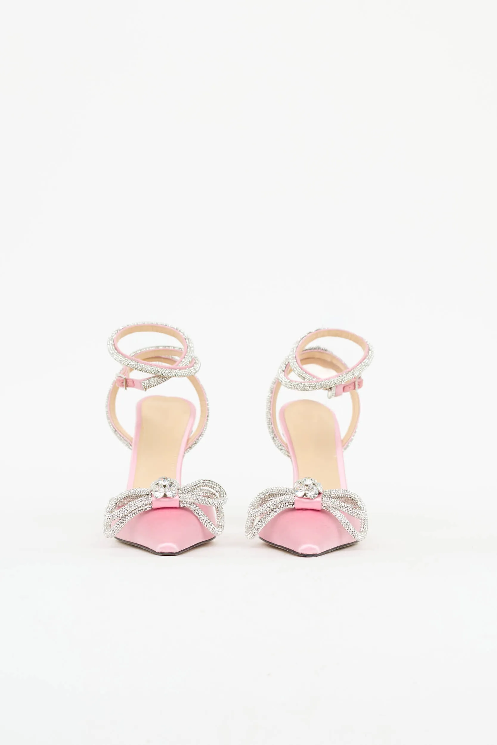 Satin Double Bow Heel sold by VSP Consignment product image thumbnail 3