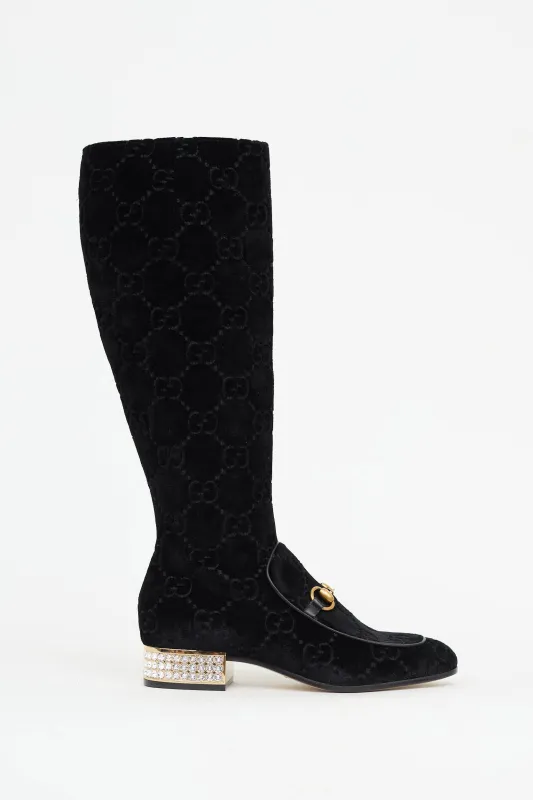Velvet GG Boot sold by VSP Consignment