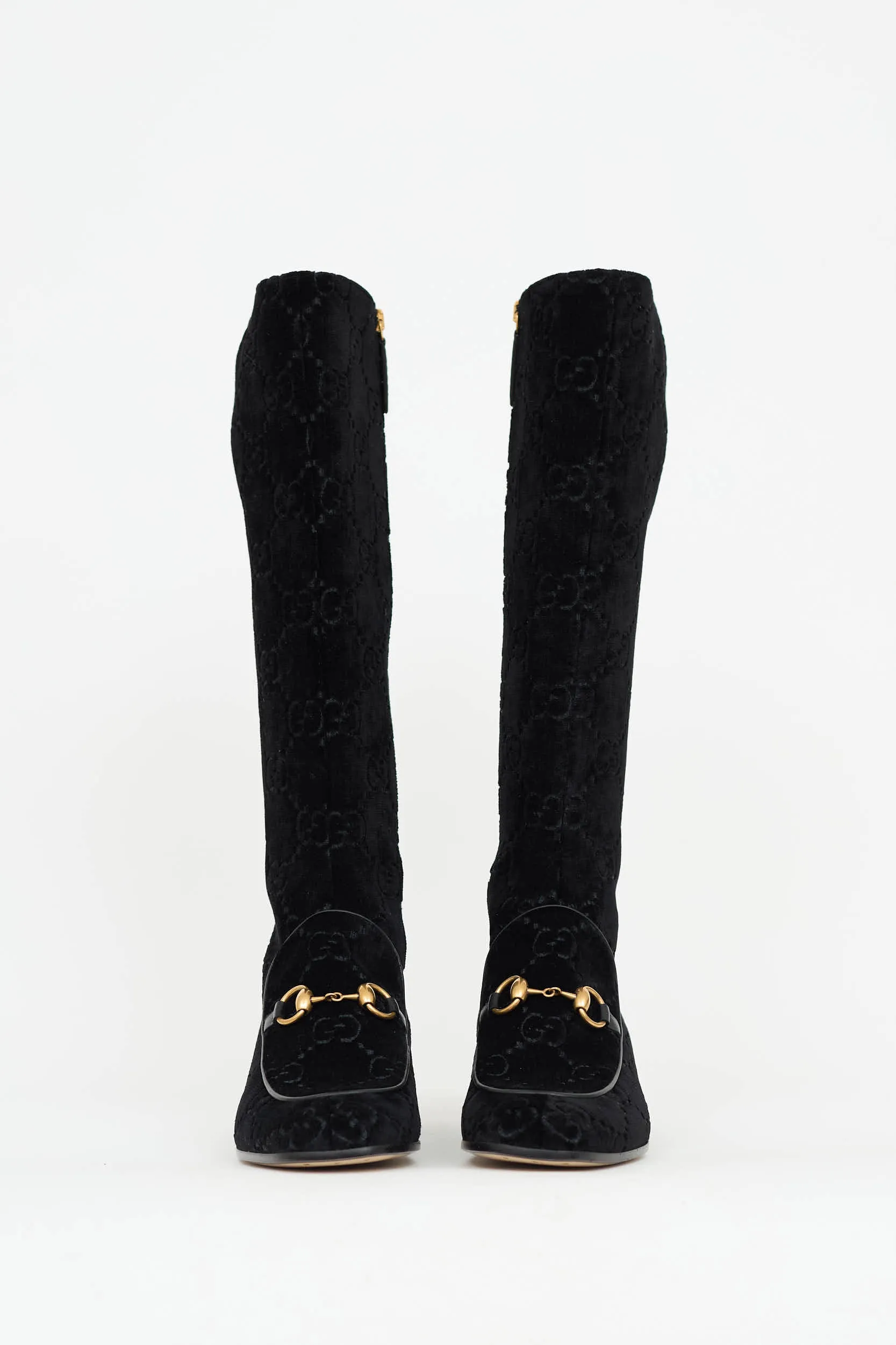 Velvet GG Boot sold by VSP Consignment product image thumbnail 4