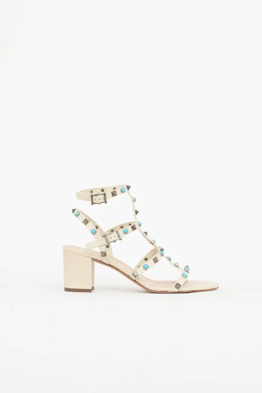 Rockstud Cage Sandal made by Valentino