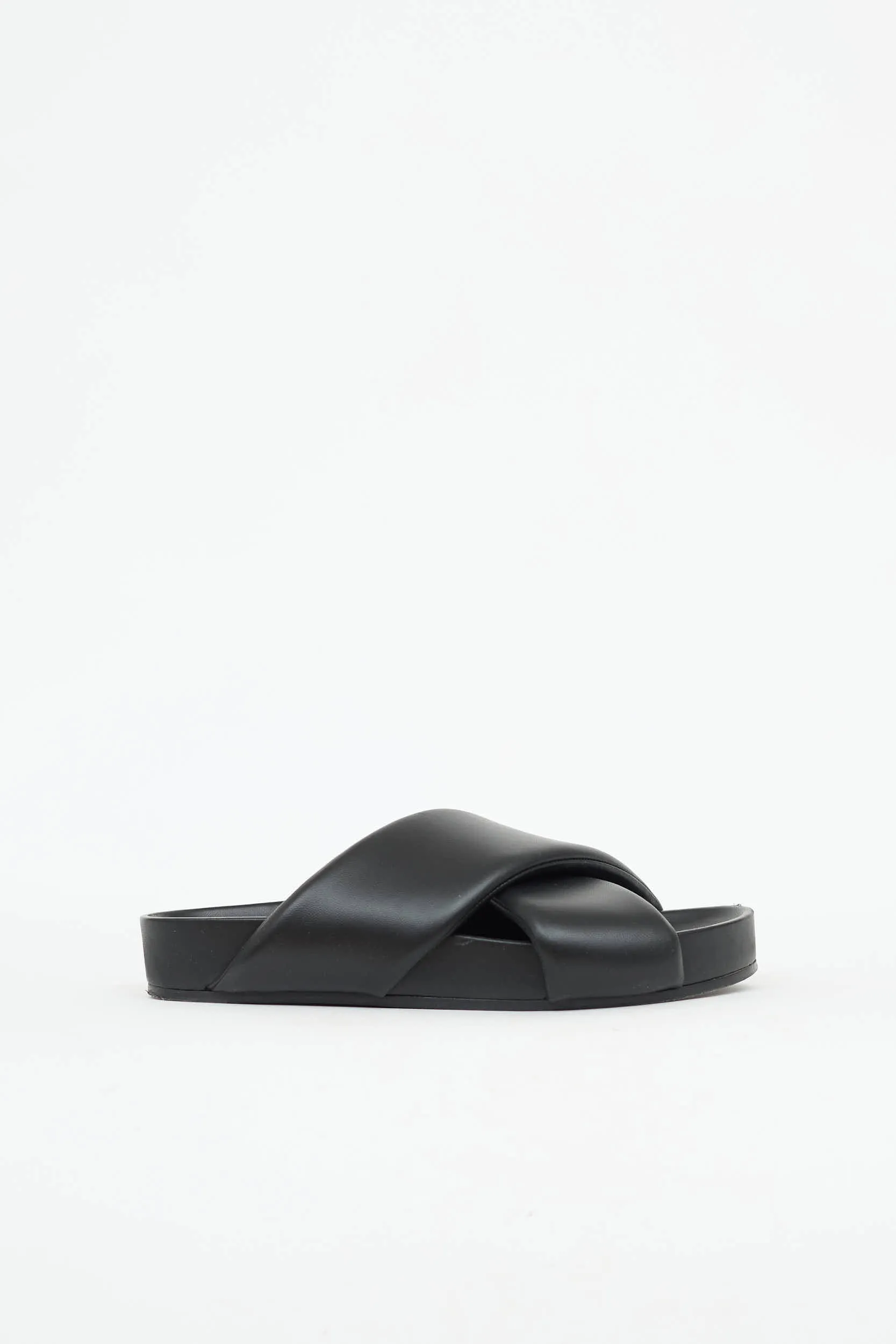 Leather Criss Cross Slide sold by VSP Consignment product image thumbnail 2