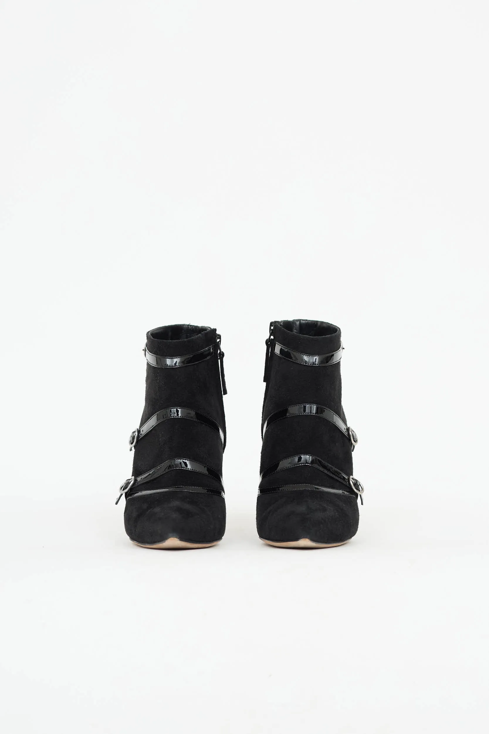 Suede Buckle Bootie sold by VSP Consignment product image thumbnail 3