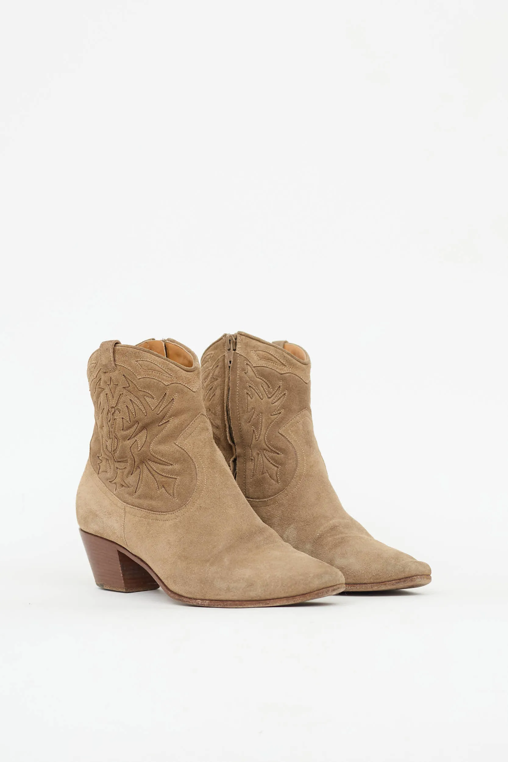 Suede Rocky Boot sold by VSP Consignment product image thumbnail 2