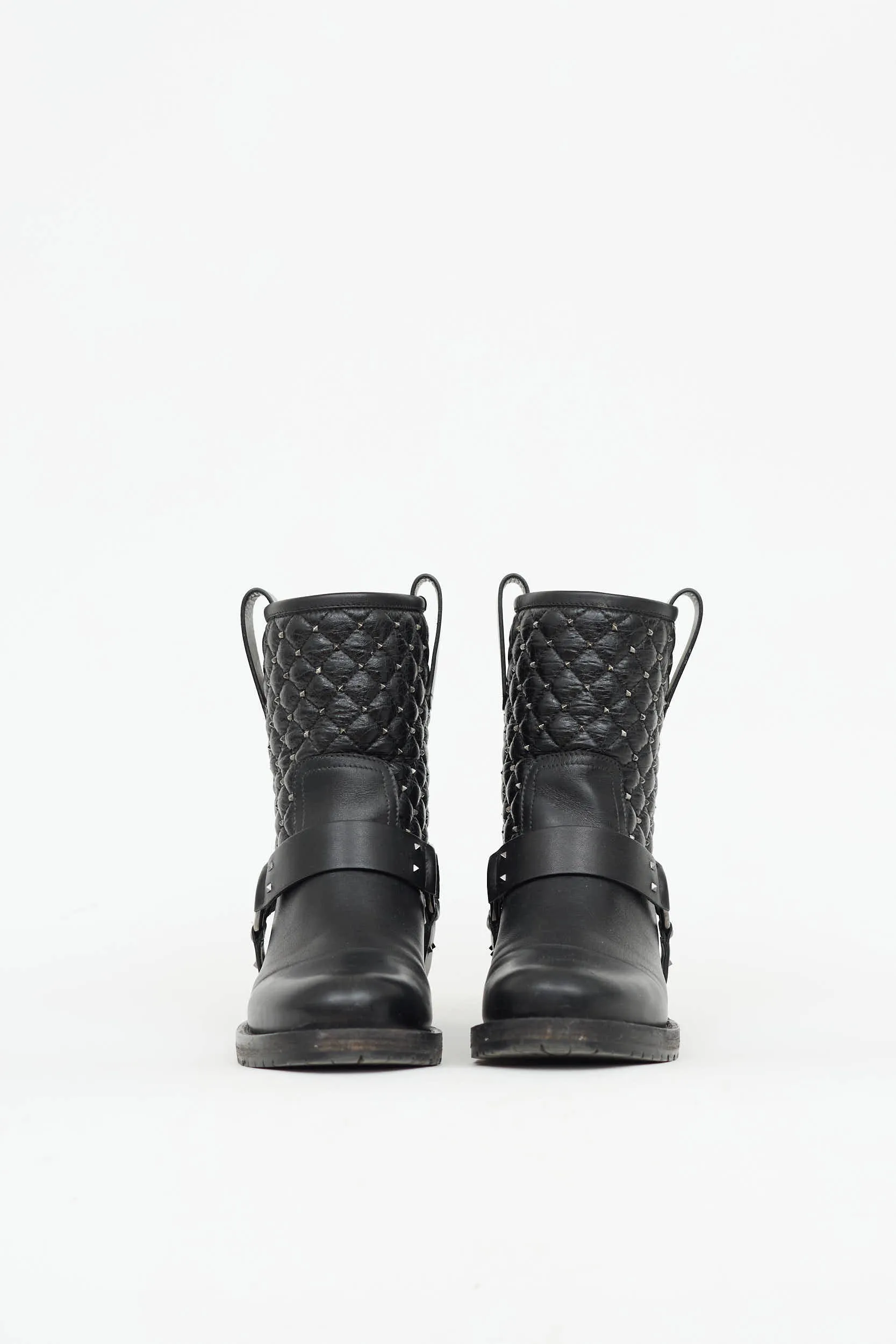 Quilted Rockstud Ankle Boot sold by VSP Consignment product image thumbnail 3
