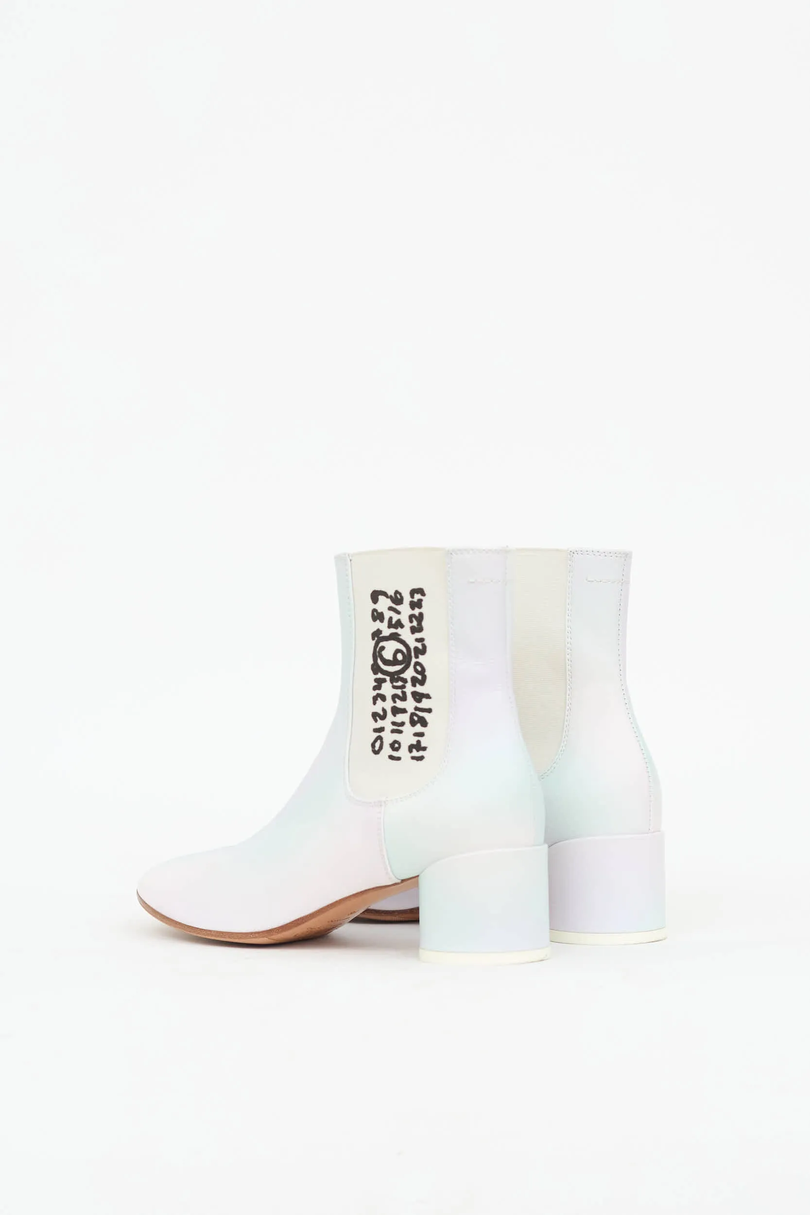 Pastel Tie-Dye Ankle Boot sold by VSP Consignment product image thumbnail 4