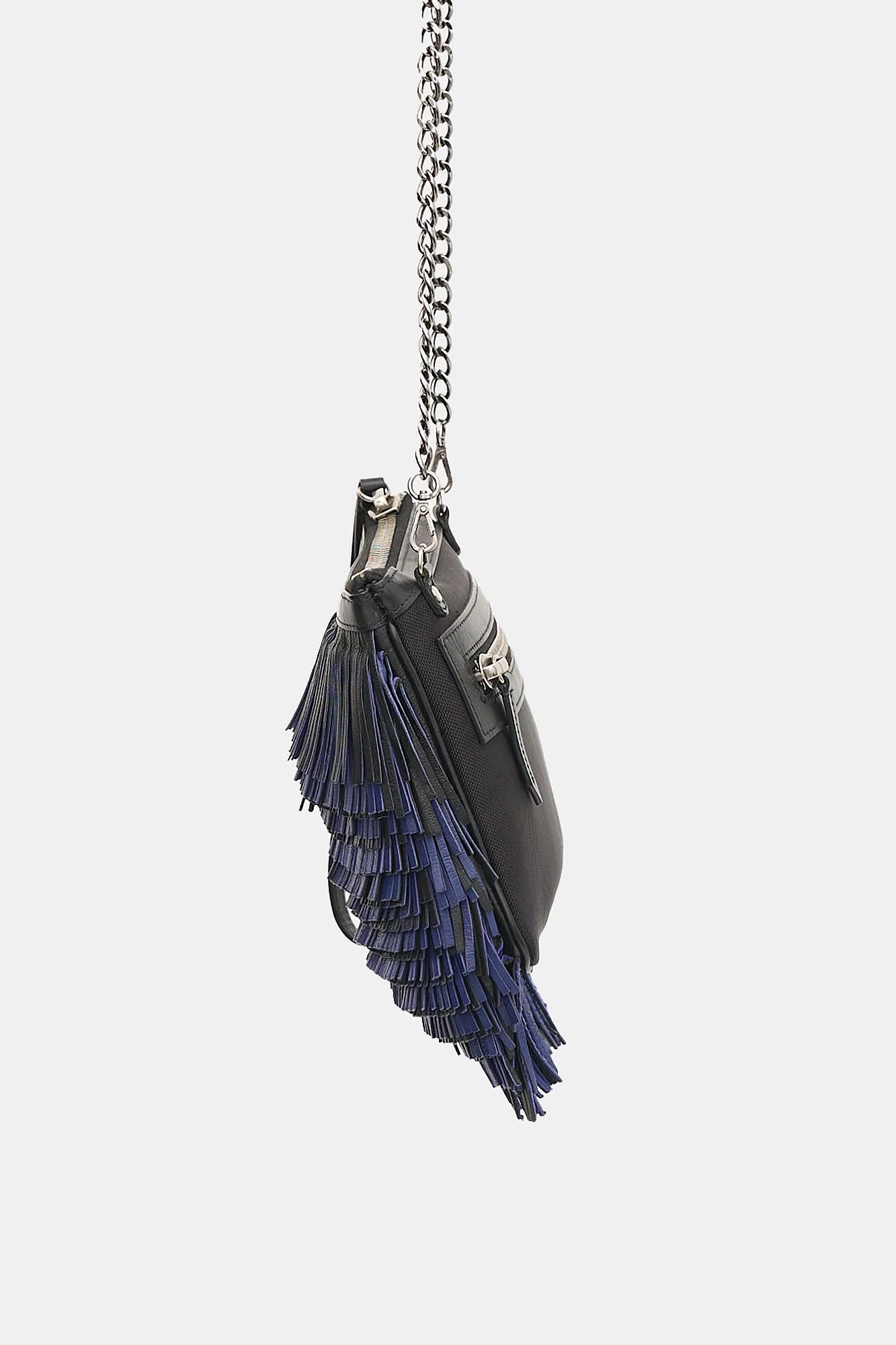 SS 2015 Leather Glycine Fringe Clutch sold by VSP Consignment product image thumbnail 4