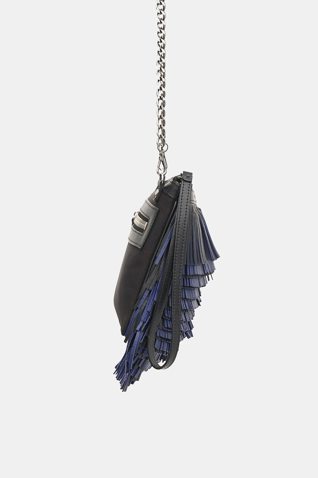 SS 2015 Leather Glycine Fringe Clutch sold by VSP Consignment product image thumbnail 3