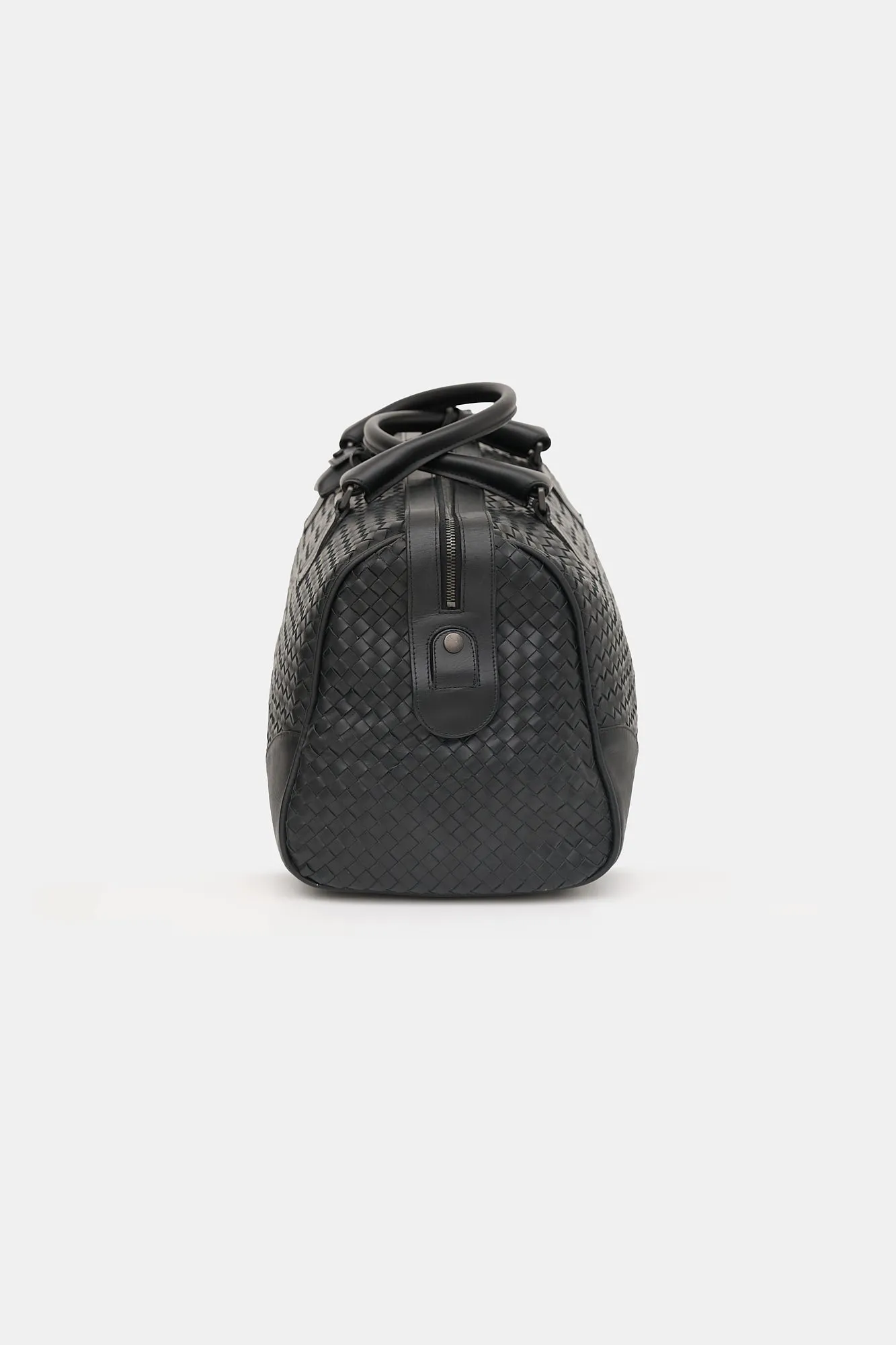 Intrecciato Leather Large Duffle Bag sold by VSP Consignment product image thumbnail 3