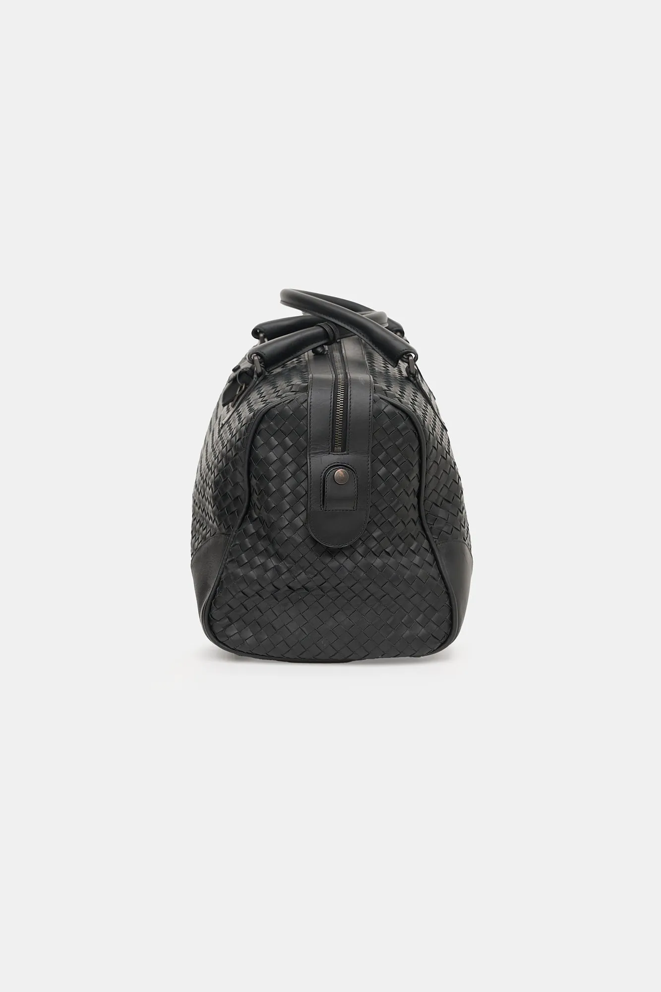 Intrecciato Leather Large Duffle Bag sold by VSP Consignment product image thumbnail 4
