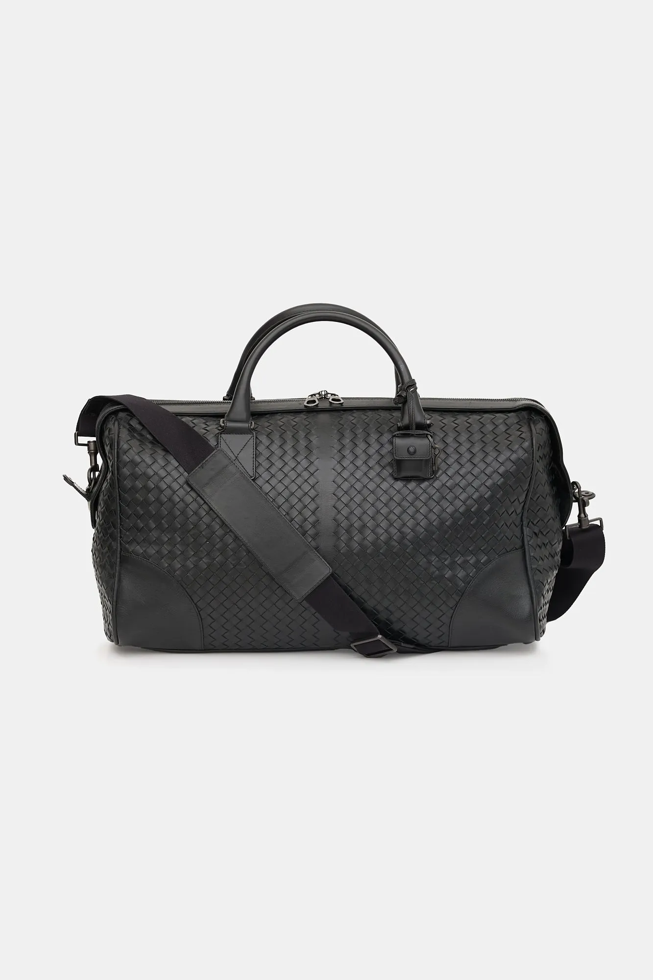 Intrecciato Leather Large Duffle Bag sold by VSP Consignment