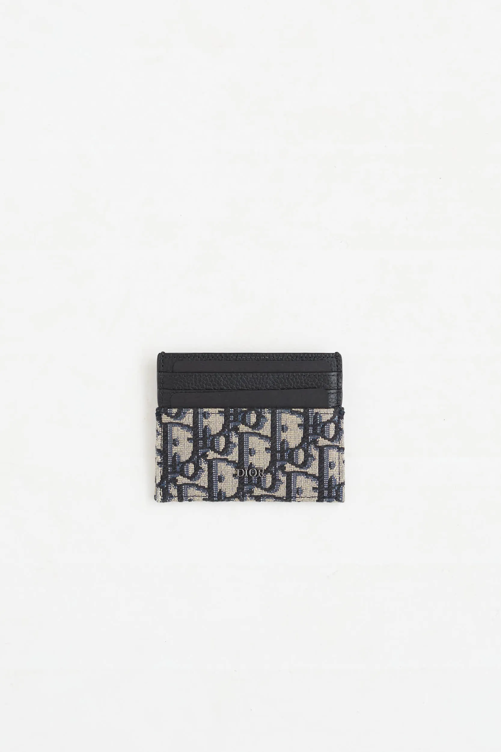Oblique Jacquard Card Holder sold by VSP Consignment