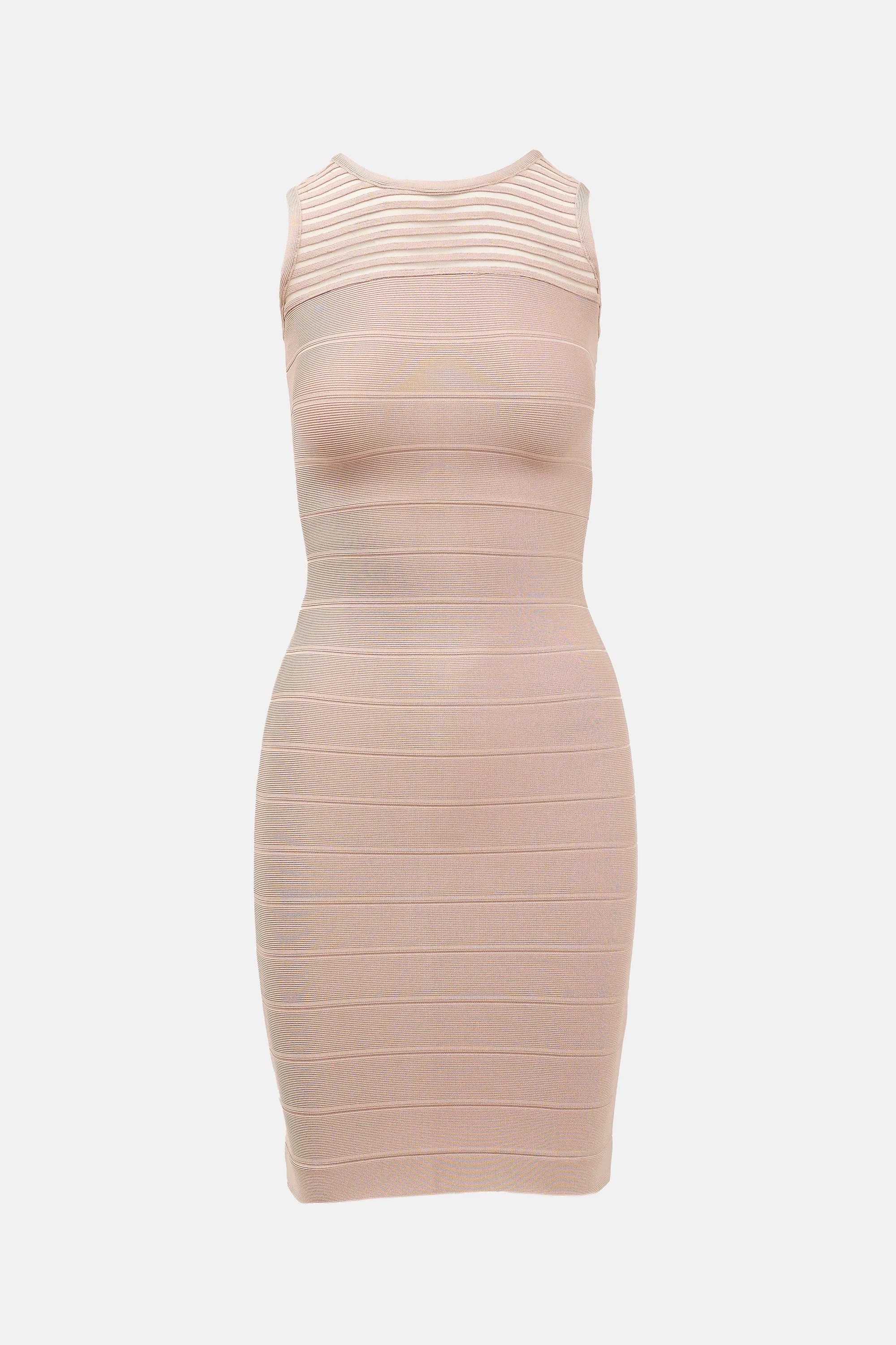 Striped Mesh Bandage Dress sold by VSP Consignment
