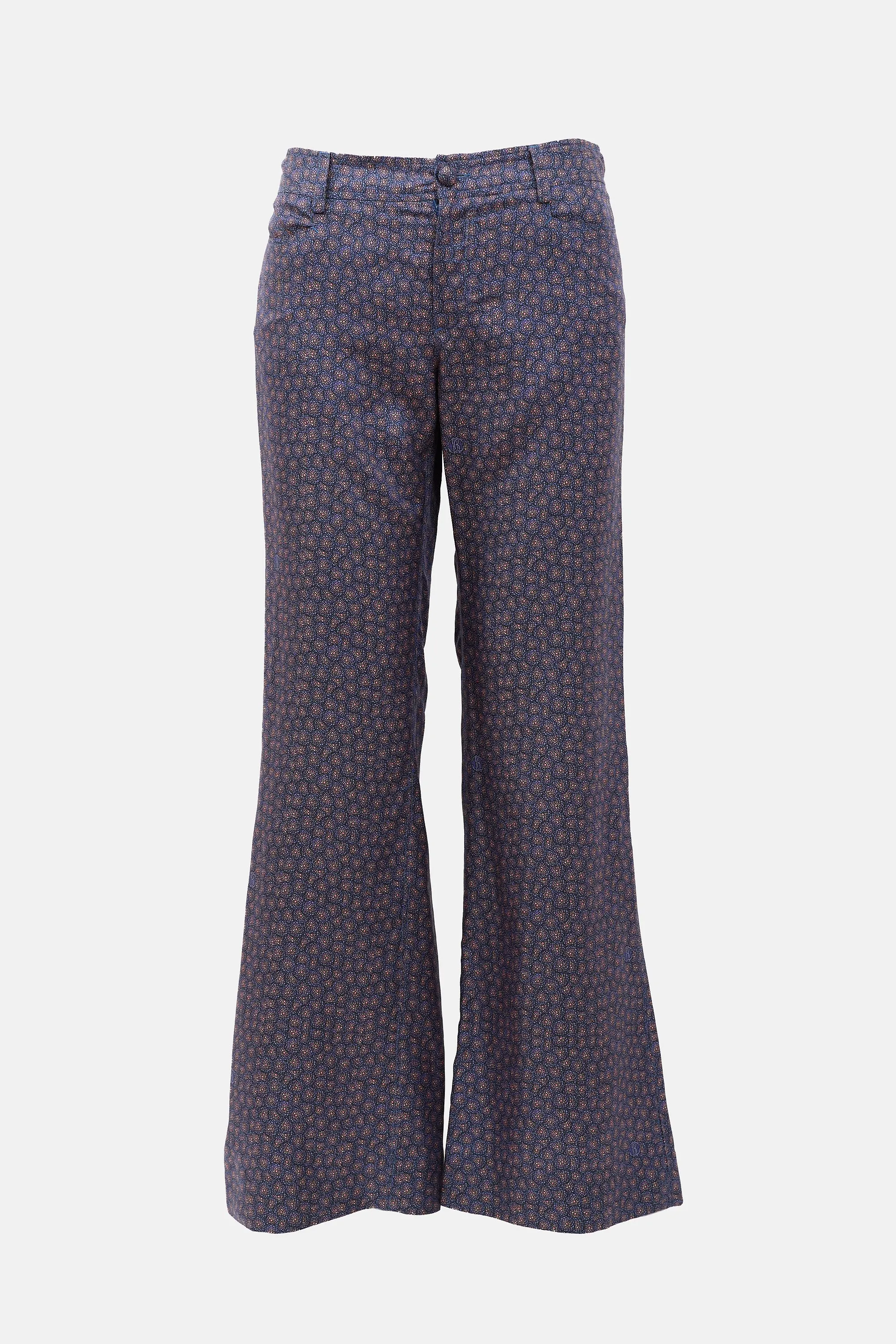 SS 2008 Silk Patterned Pant sold by VSP Consignment