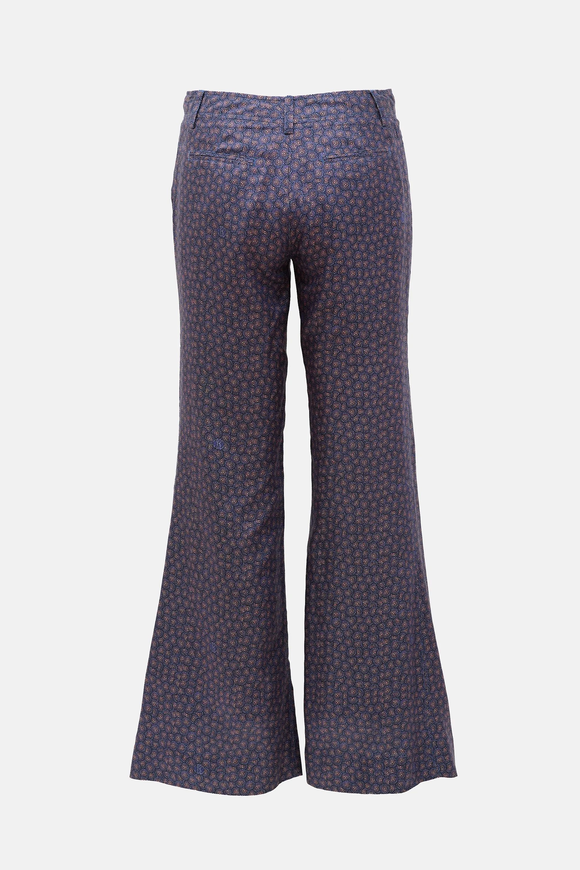 SS 2008 Silk Patterned Pant sold by VSP Consignment product image thumbnail 2