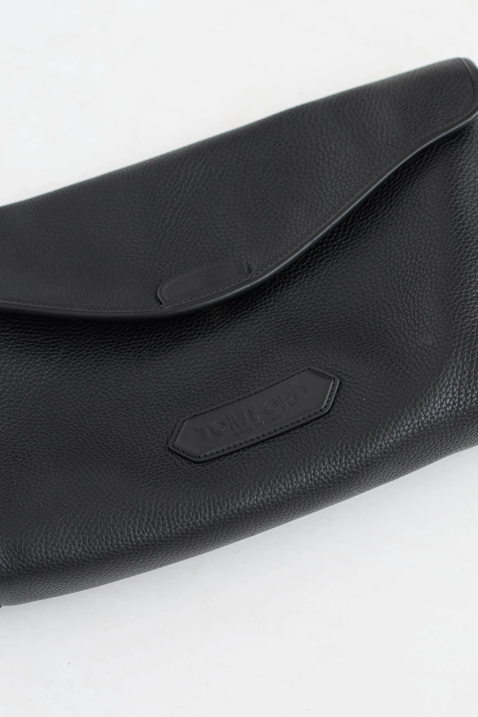 Leather Fold Over Clutch sold by VSP Consignment product image thumbnail 3