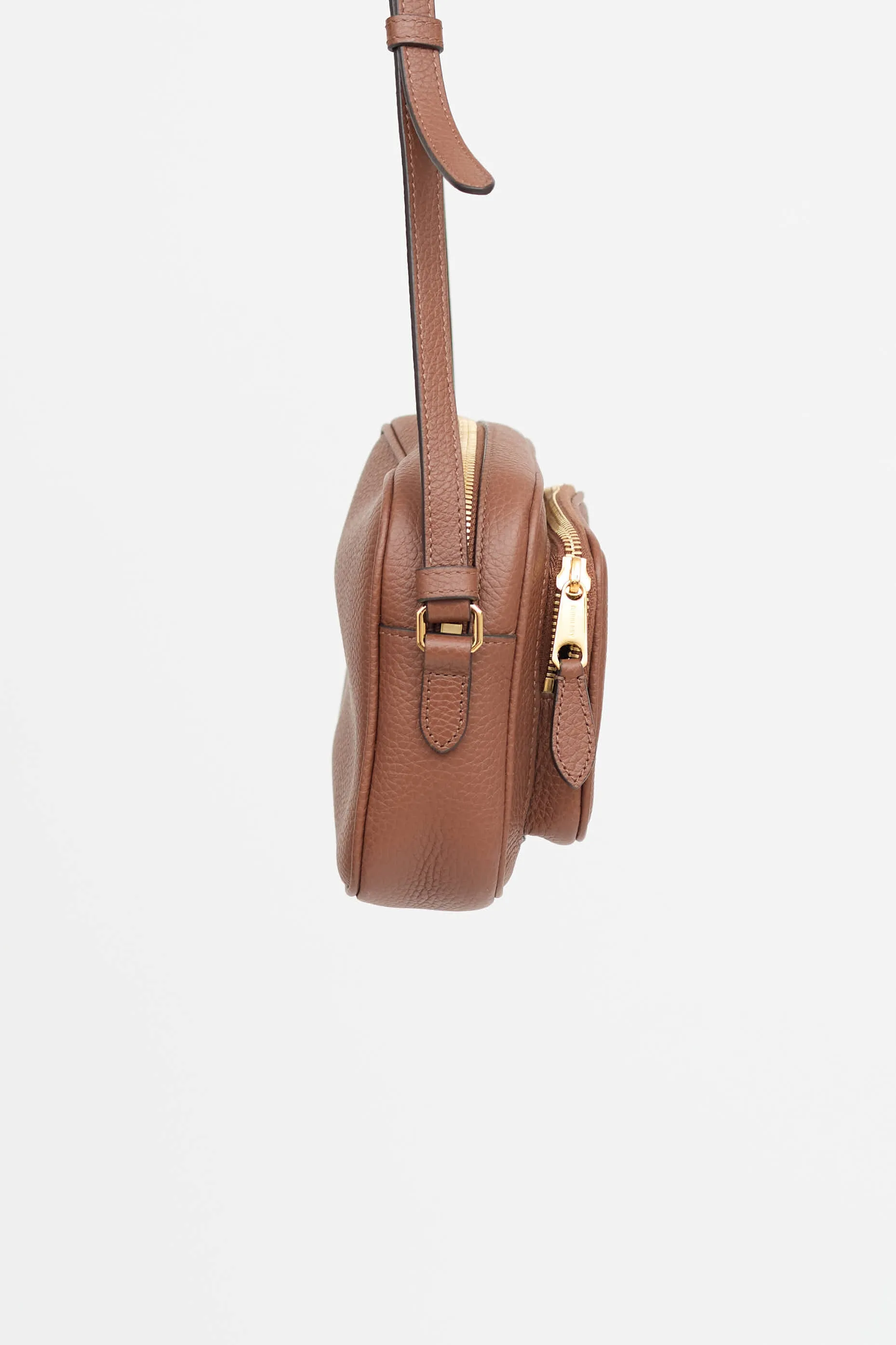 Leather Logo Camera Bag sold by VSP Consignment product image thumbnail 3
