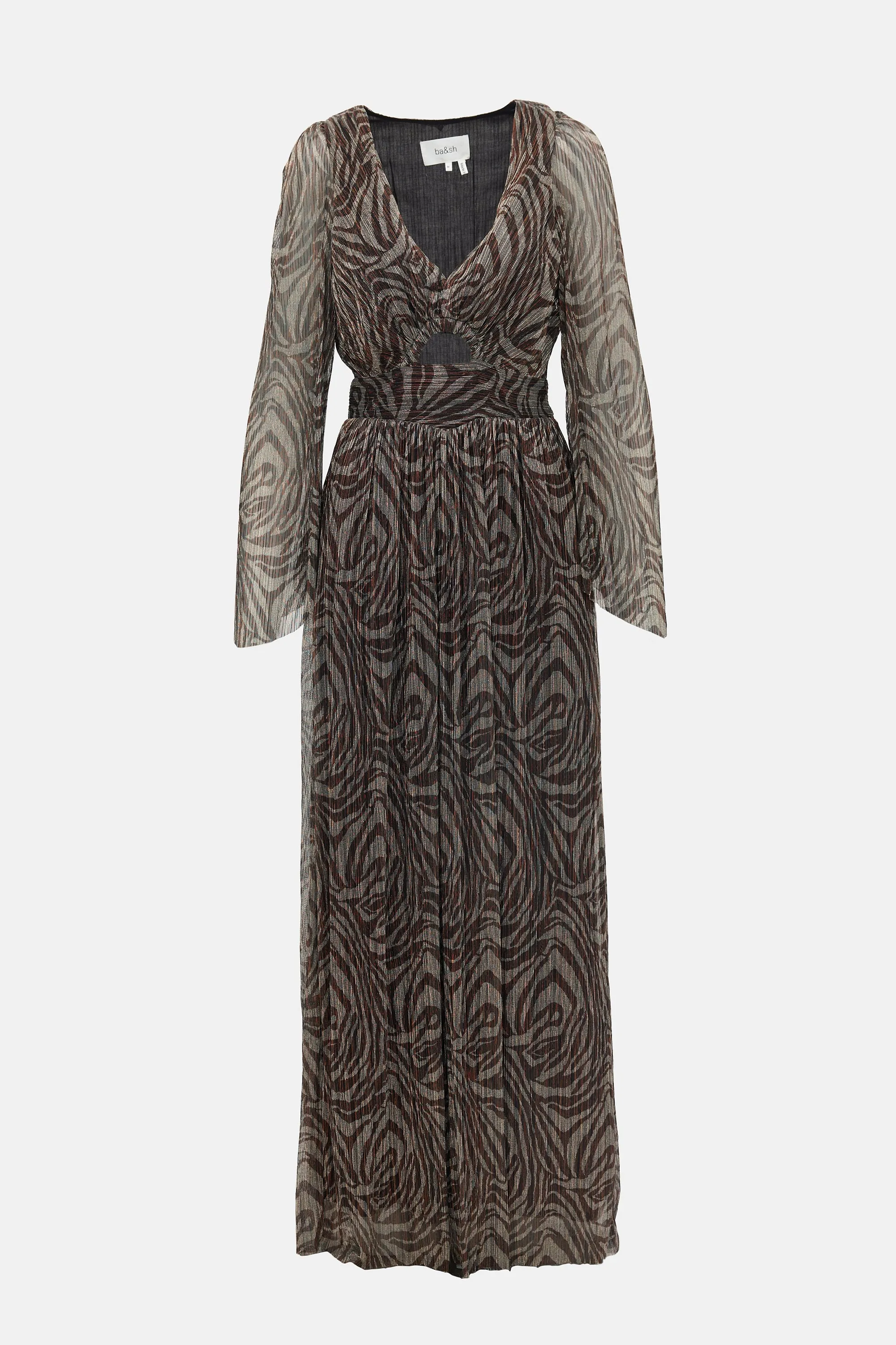 Metallic Plisse Gaelle Dress sold by VSP Consignment