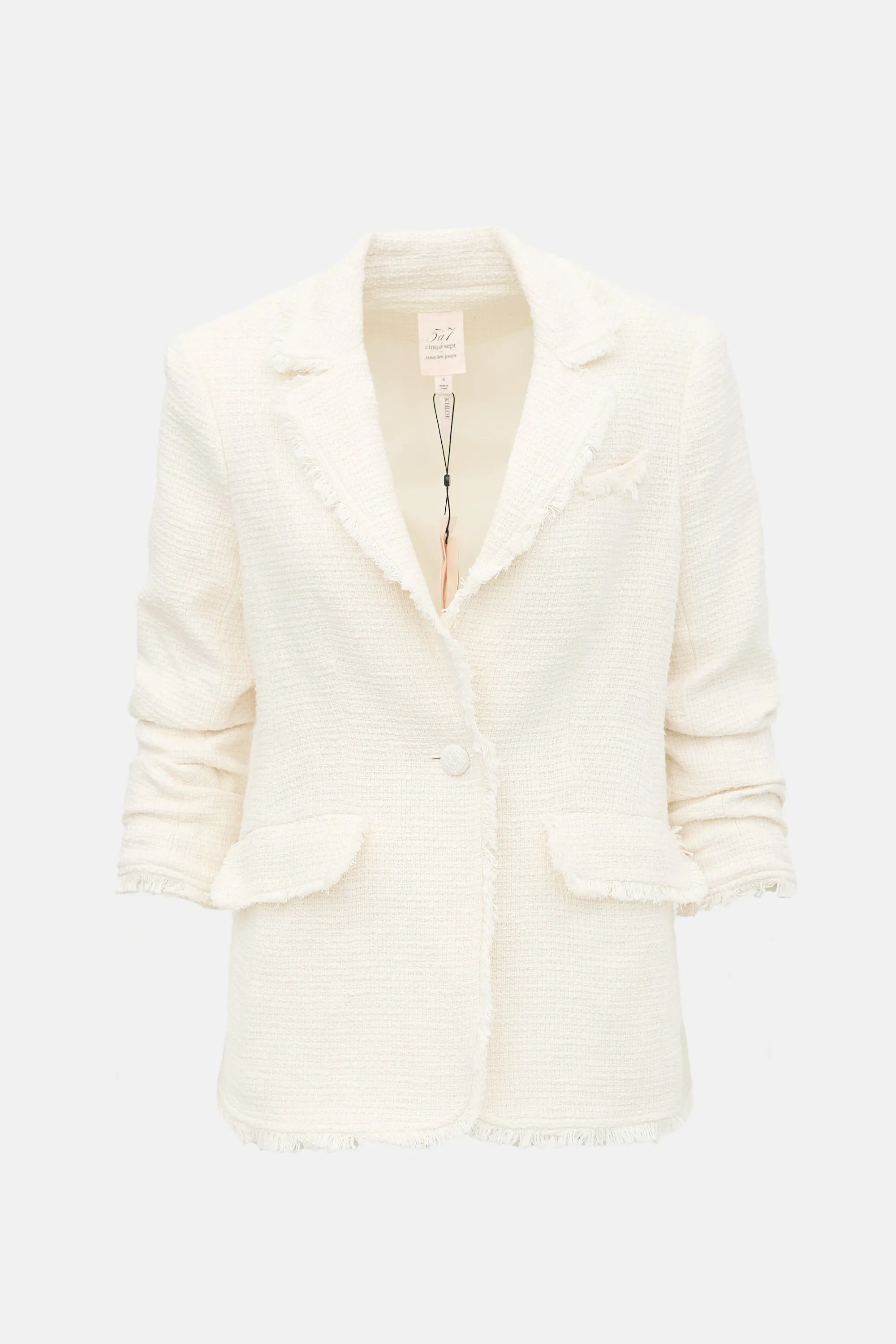 Tweed Khloe Blazer sold by VSP Consignment