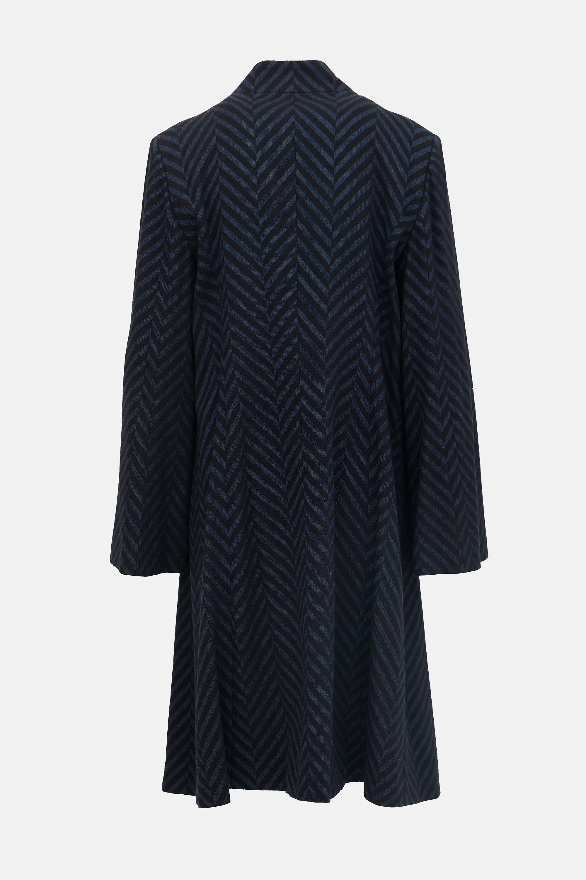Wool Chevron Fringe Coat sold by VSP Consignment product image thumbnail 2