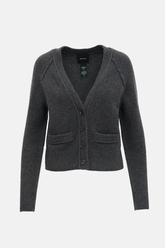 Cashmere Cropped Cardigan sold by VSP Consignment