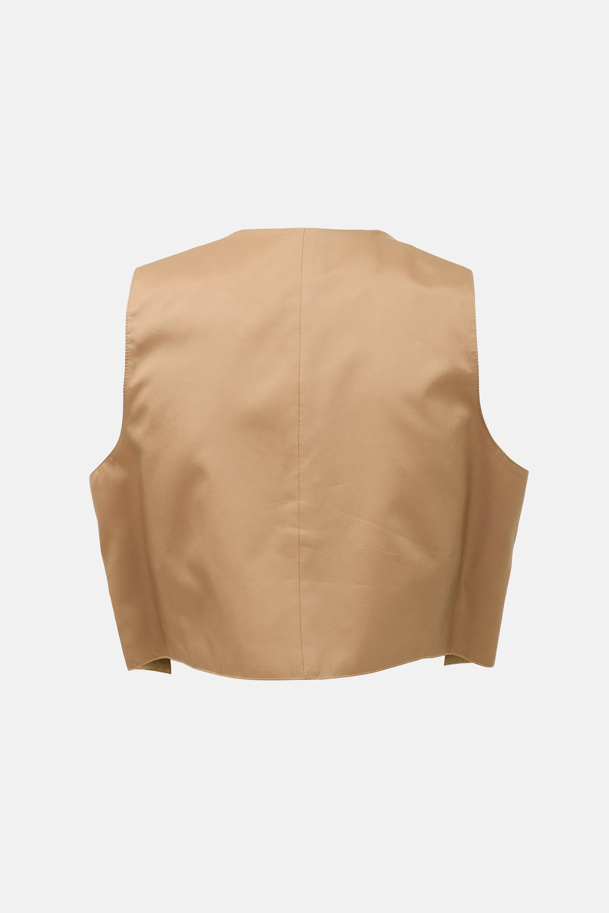 Cropped Vest sold by VSP Consignment product image thumbnail 2