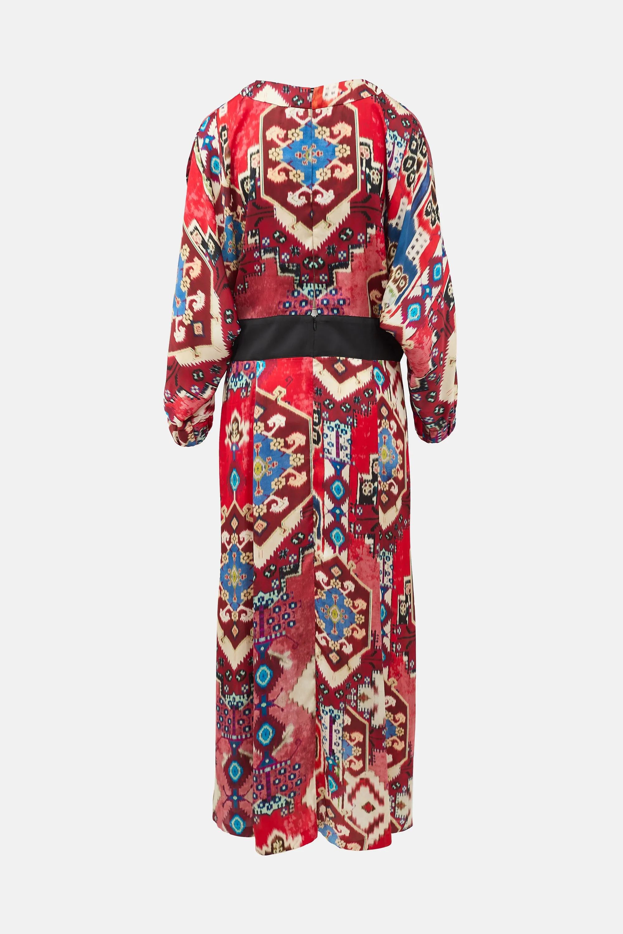 Satin Printed Maxi Dress sold by VSP Consignment product image thumbnail 2