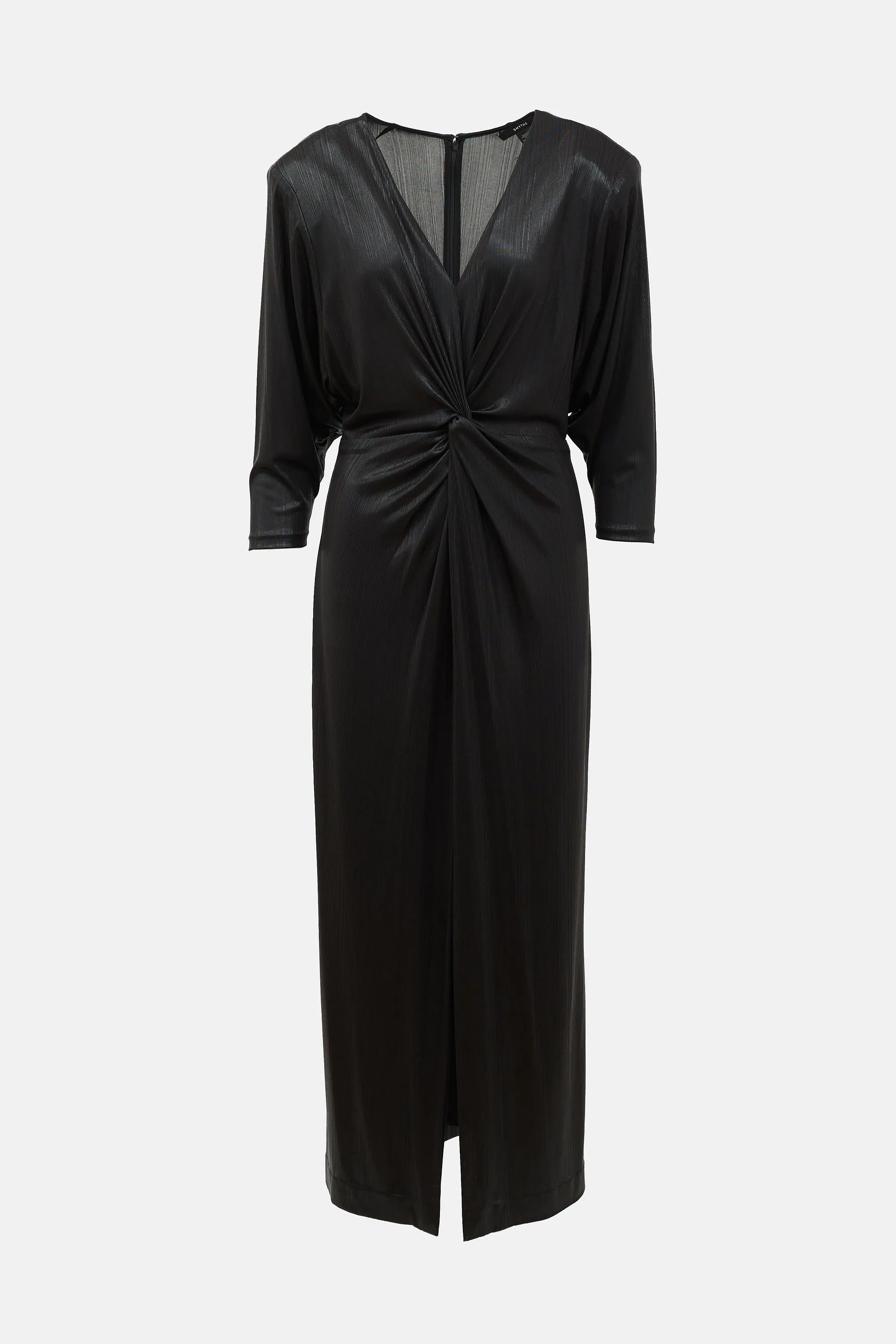 Metallic Twisted Dress sold by VSP Consignment