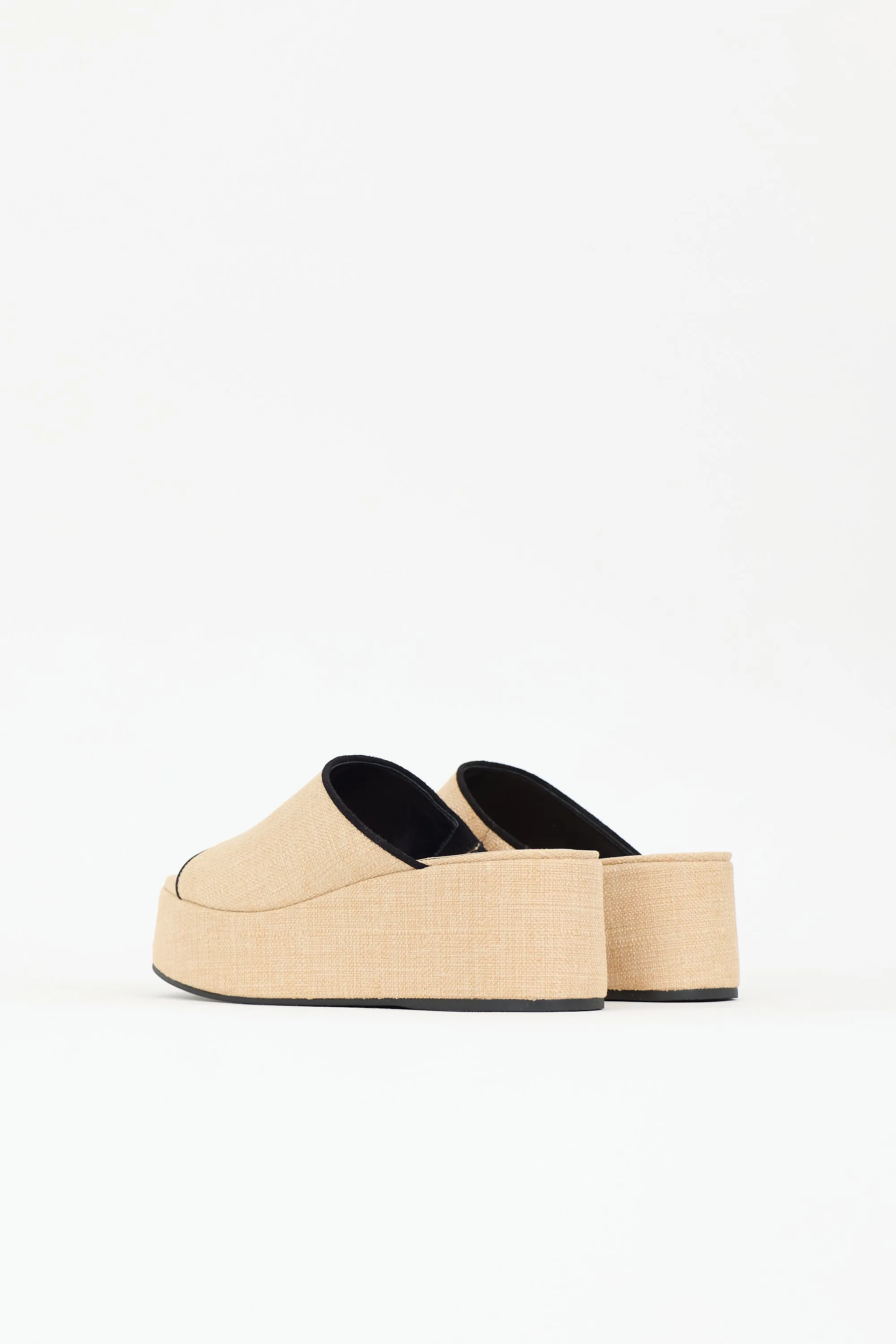 Raffia Charli Mule sold by VSP Consignment product image thumbnail 4