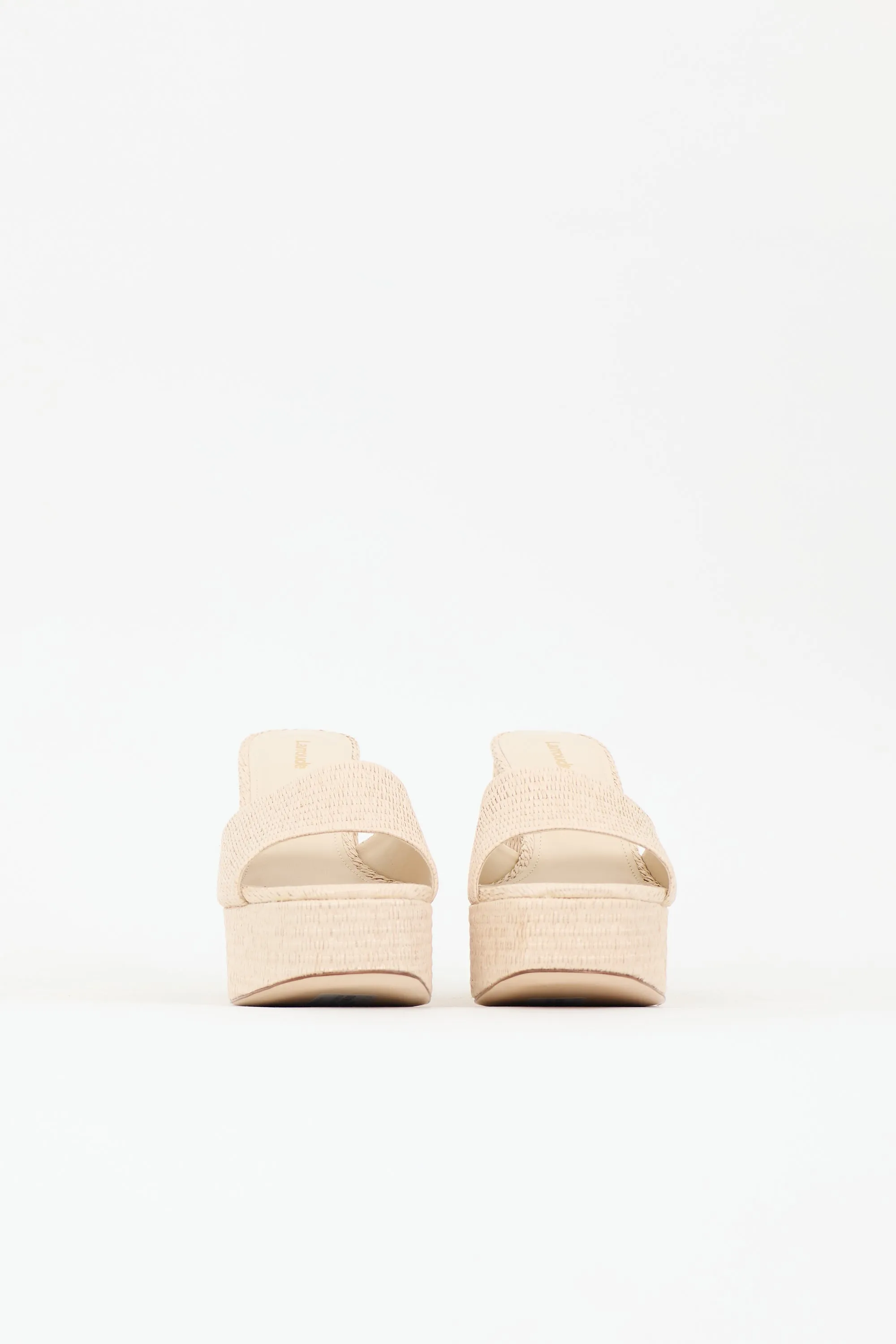 Raffia Dolly Mule sold by VSP Consignment product image thumbnail 3