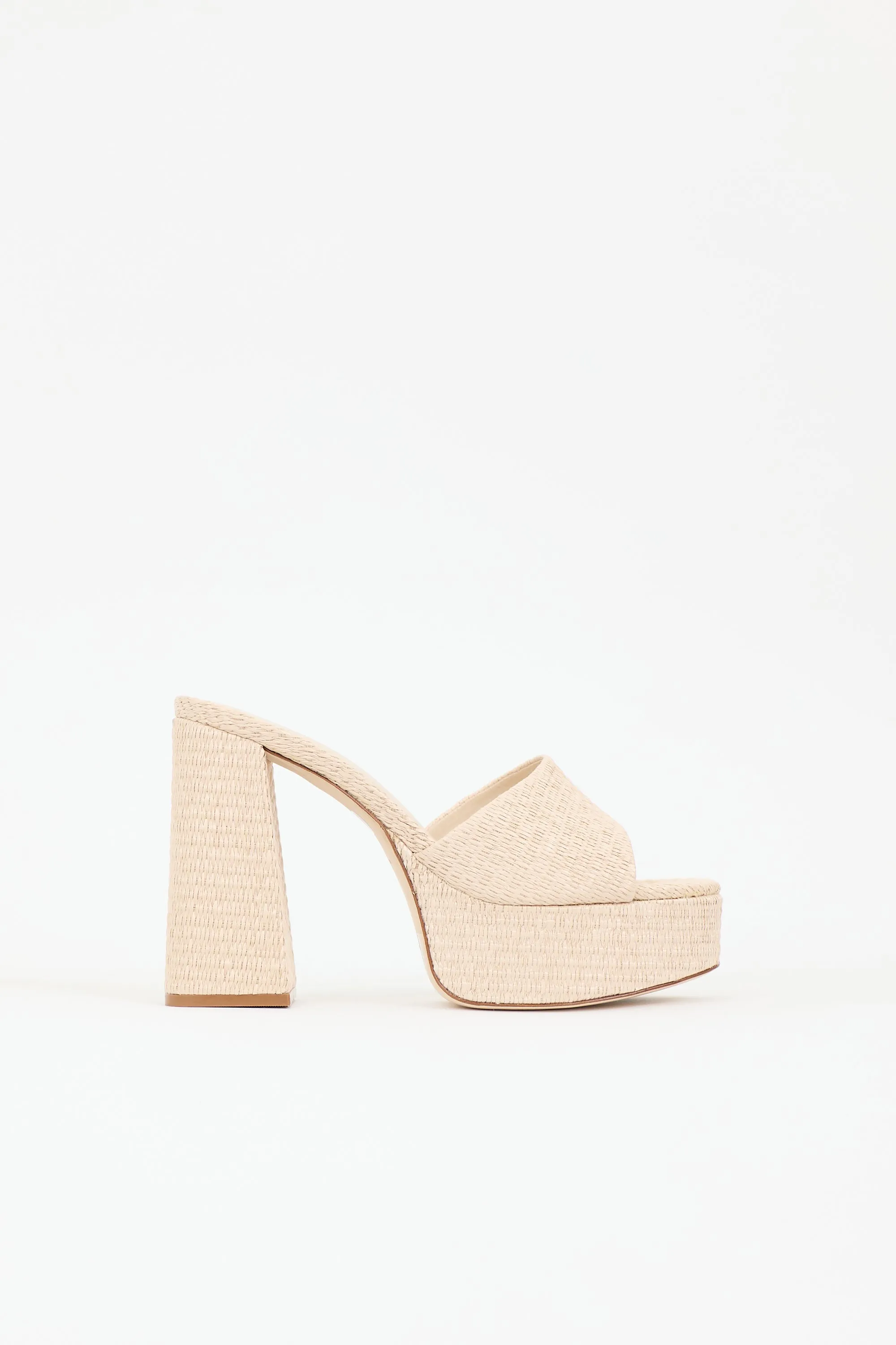 Raffia Dolly Mule sold by VSP Consignment