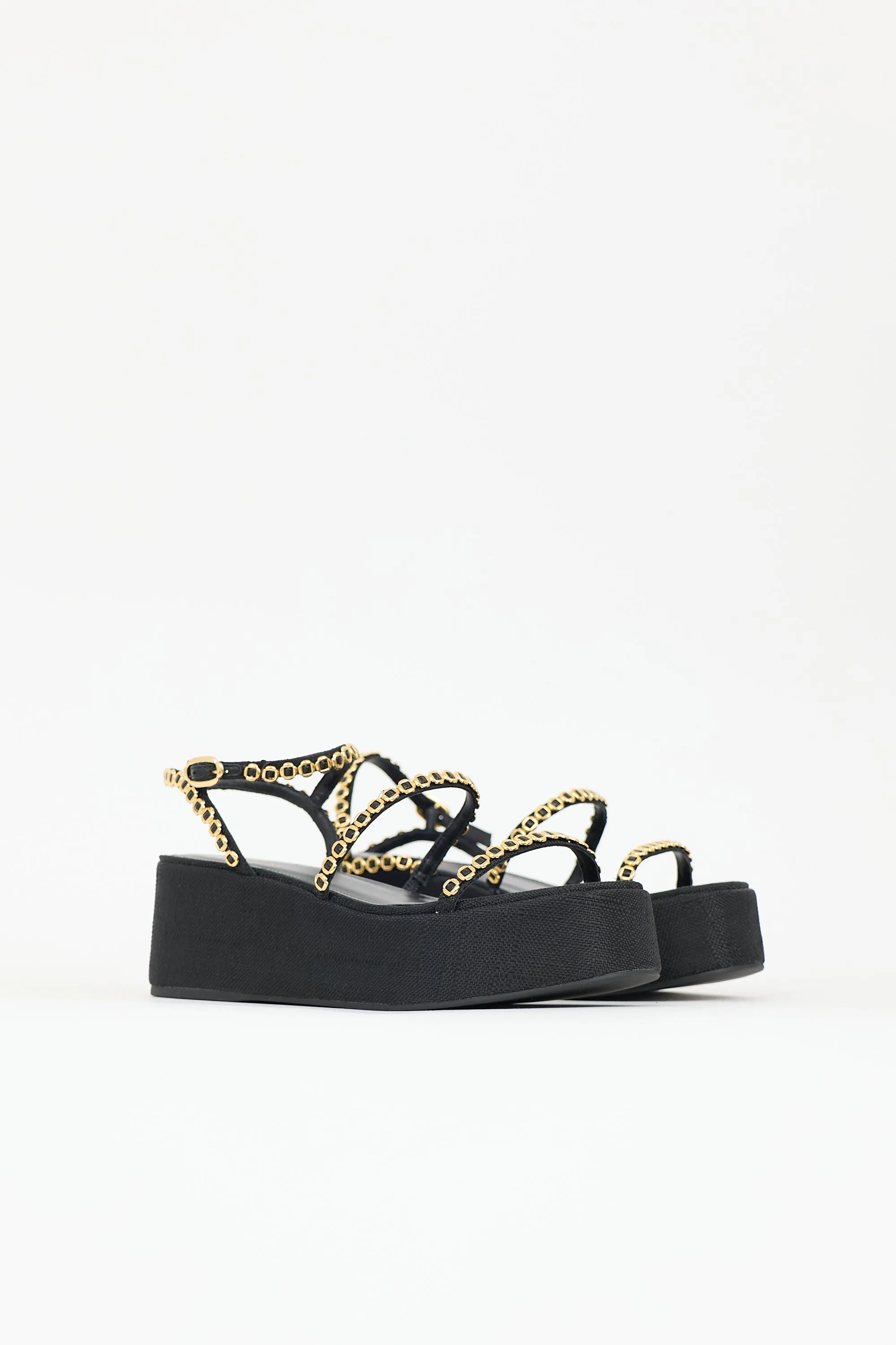 Rafia Gio Milanina Sandal sold by VSP Consignment product image thumbnail 2