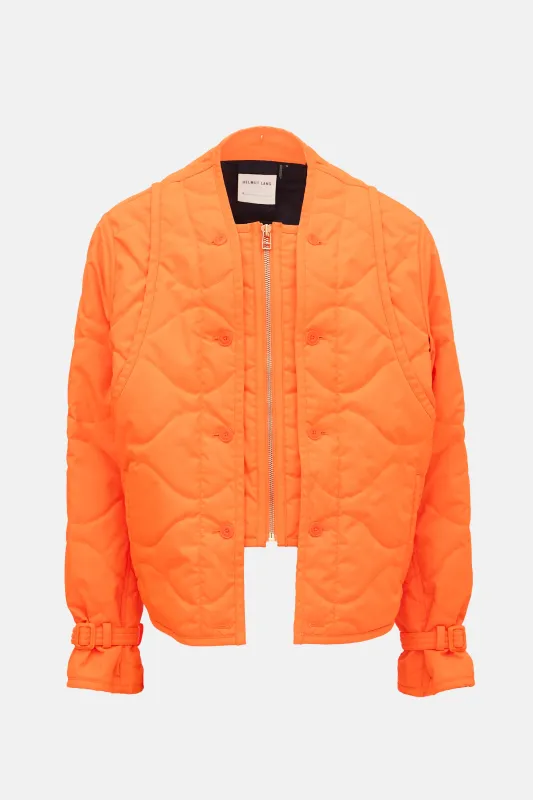 Quilted Liner Jacket made by Helmut Lang