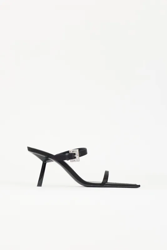 Satin Hope Sandal sold by VSP Consignment