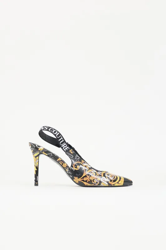 Jeans Couture Logo Heel made by Versace