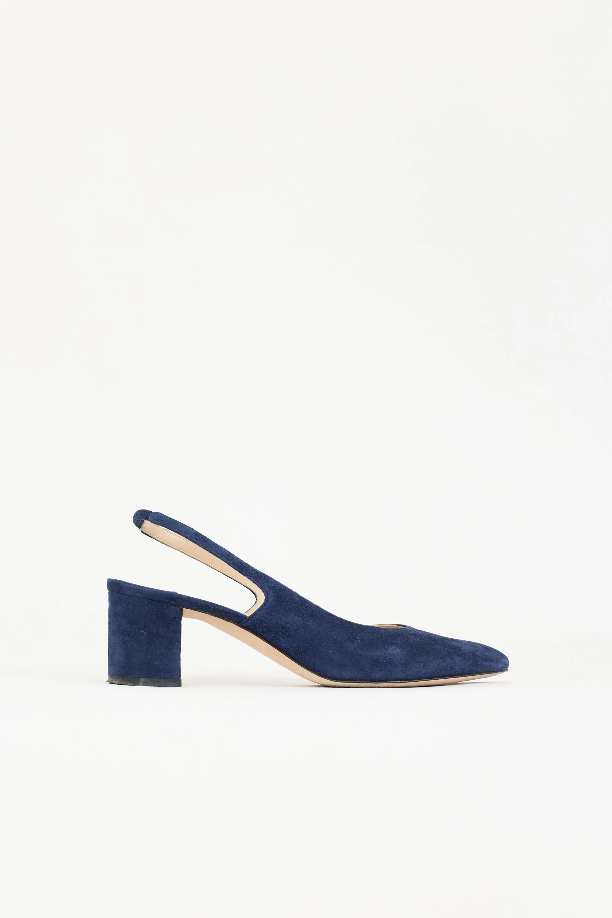 Suede Allurasan Heel sold by VSP Consignment