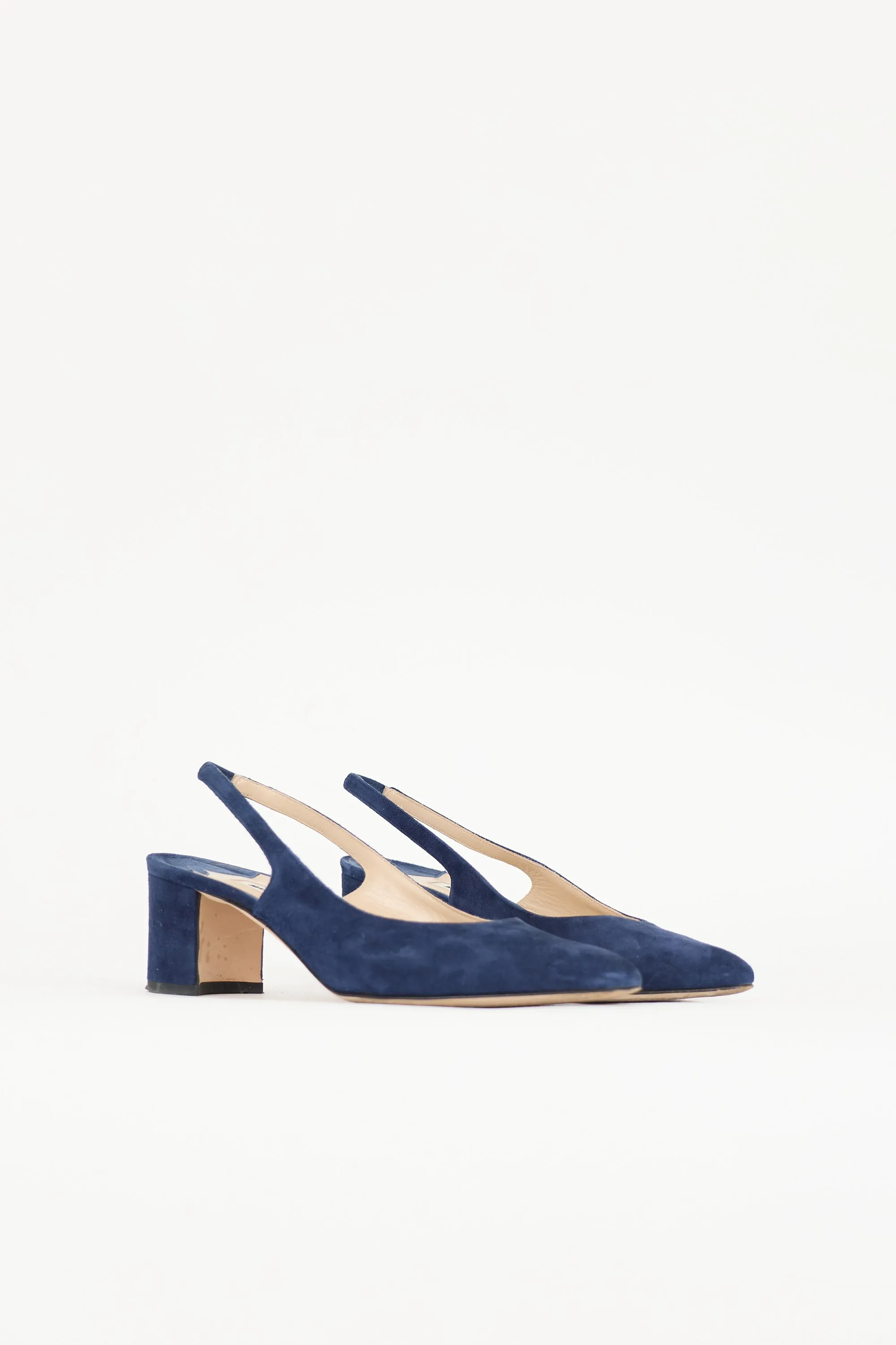 Suede Allurasan Heel sold by VSP Consignment product image thumbnail 2