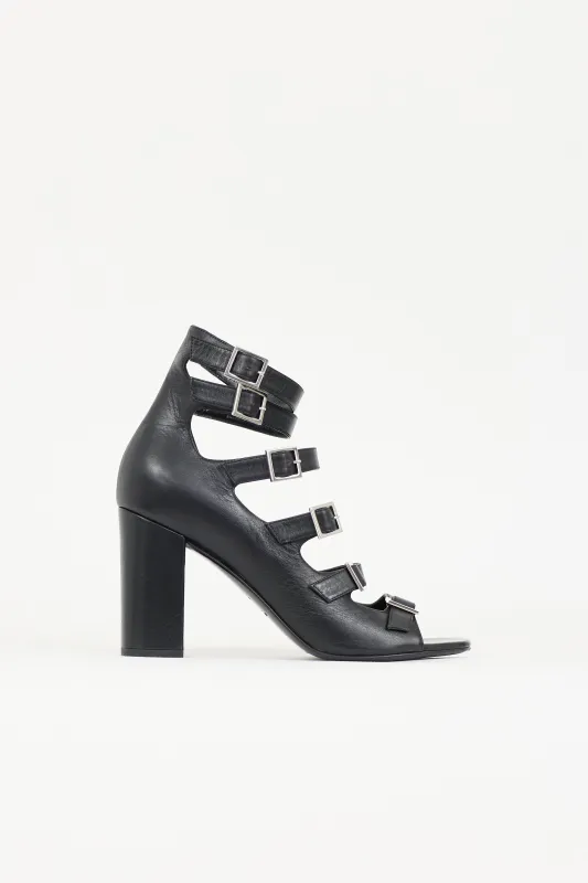 Leather Babies Heel made by Yves Saint Laurent