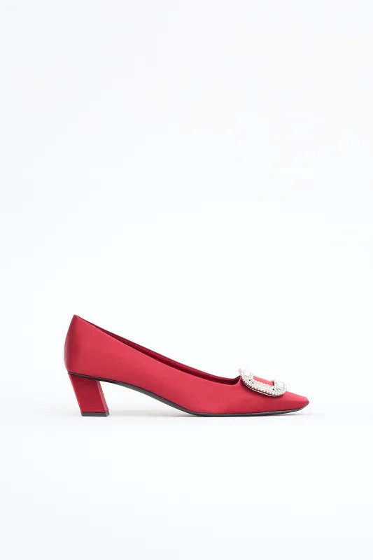 Trompette Satin Pump sold by VSP Consignment